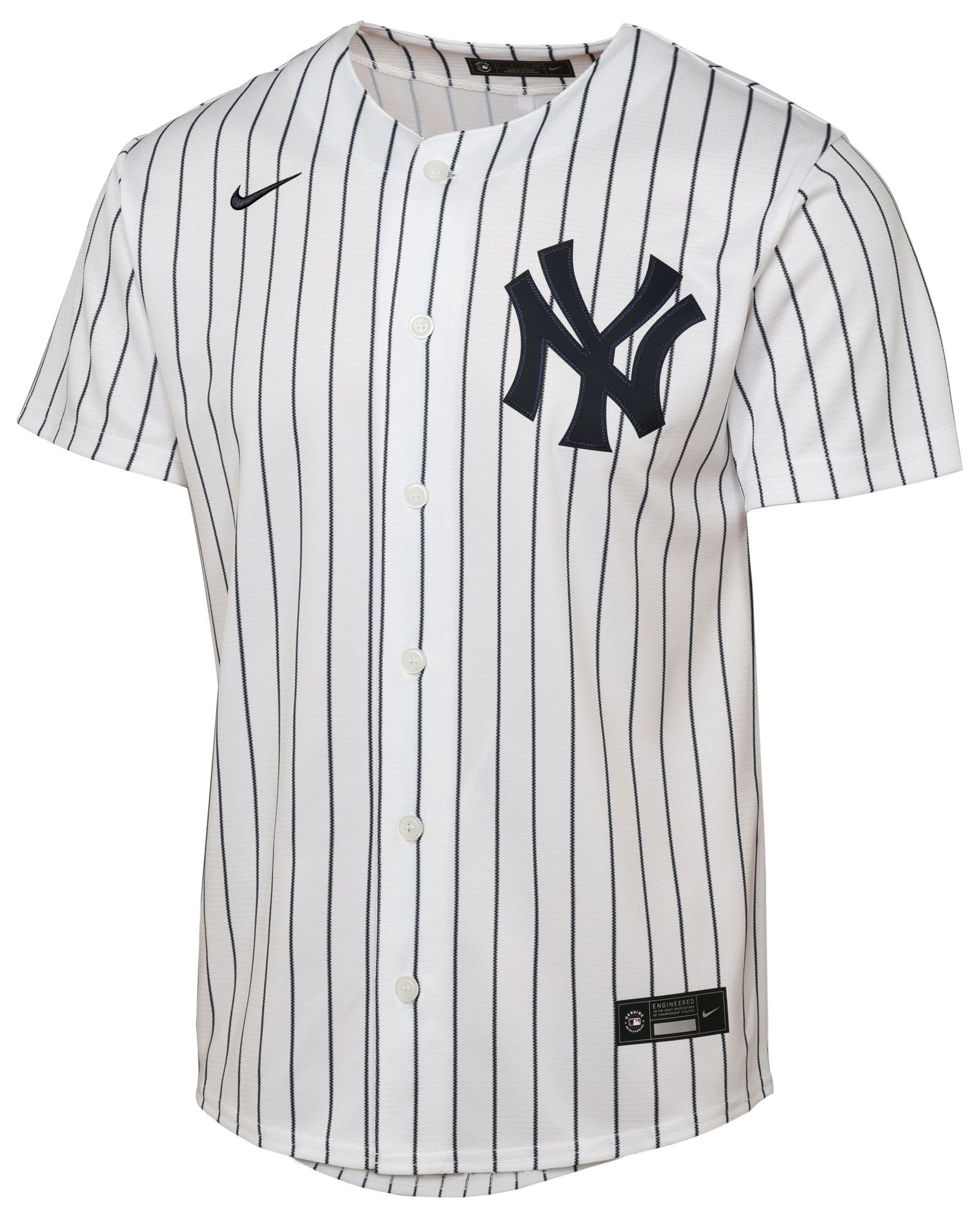 Nike Youth New York Yankees Aaron Judge #99 White Home Replica Jersey product image