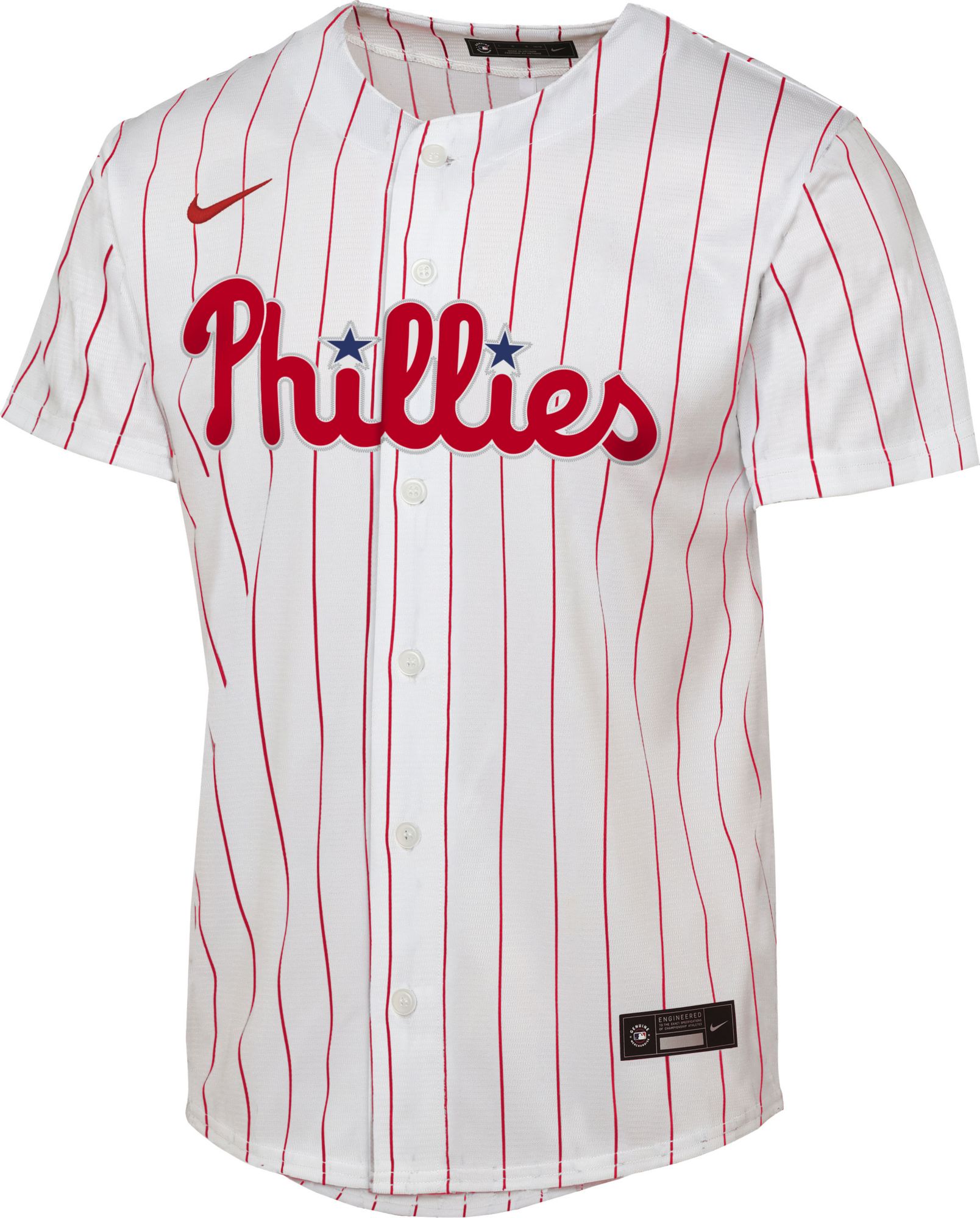 Nike Youth Philadelphia Phillies White Bryce Harper #3 Home Baseline Jersey product image