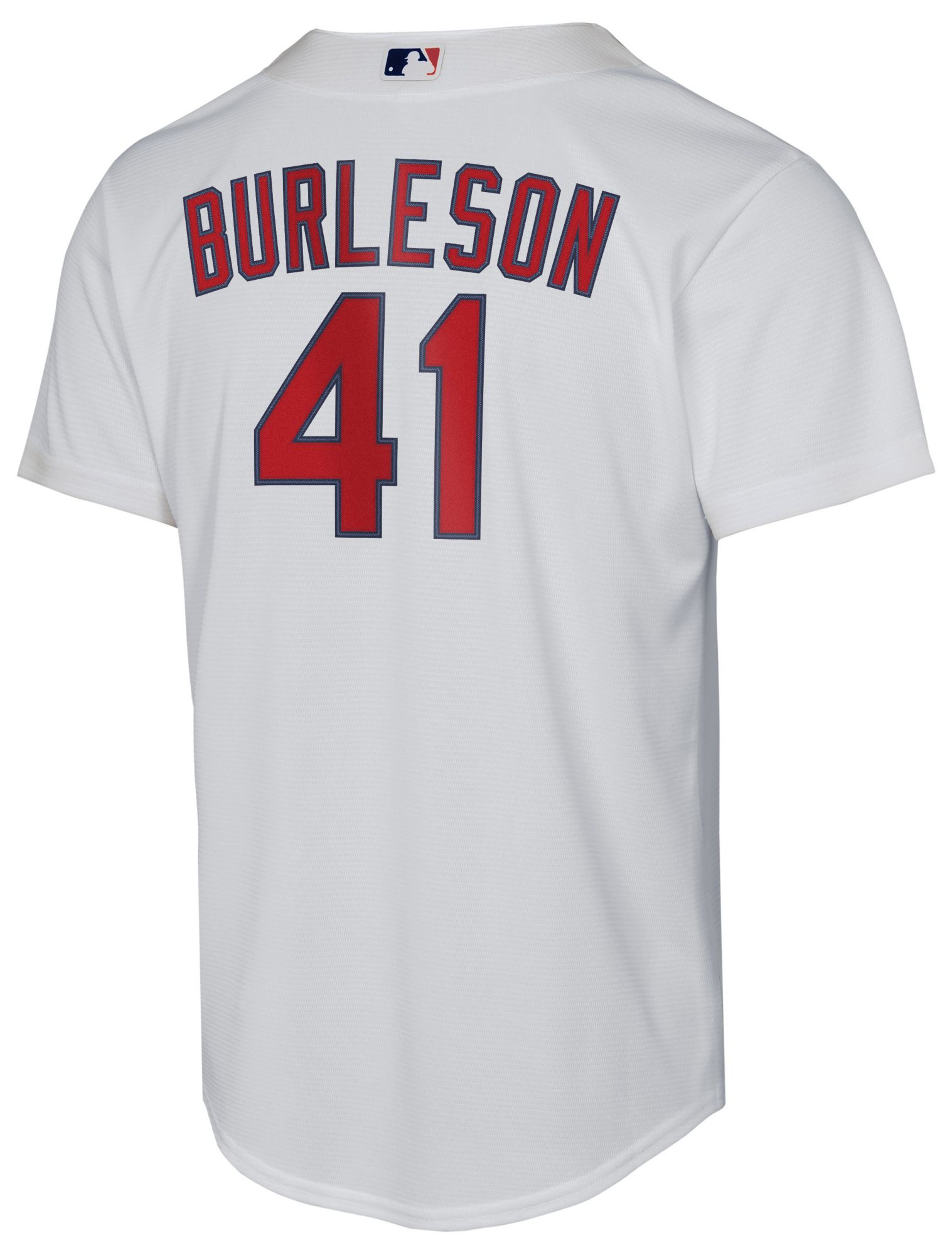 Nike Youth St. Louis Cardinals Alec Burleson #41 White Baseline Home Replica Jersey product image
