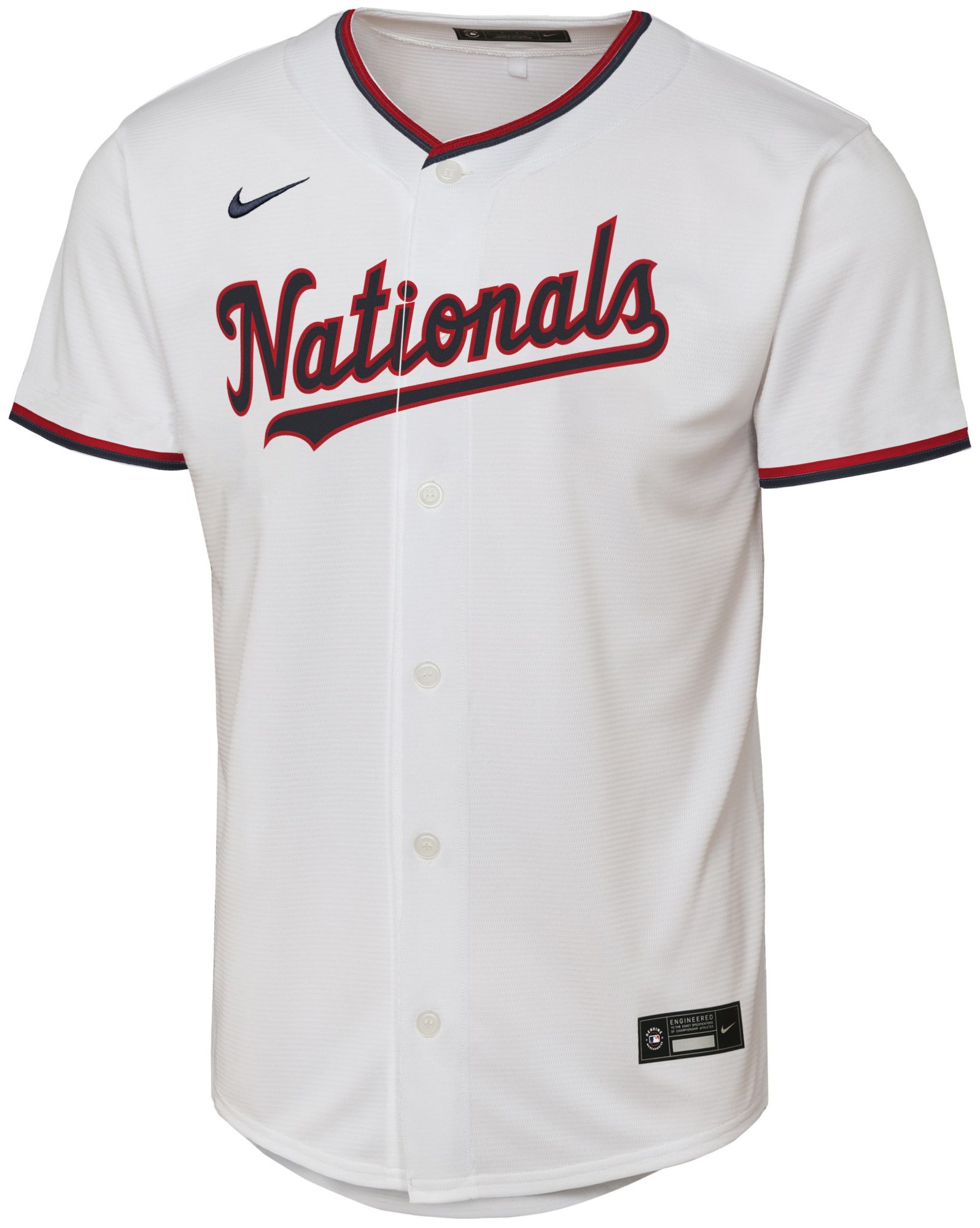 Nike Youth Washington Nationals James Wood #29 Home Jersey product image