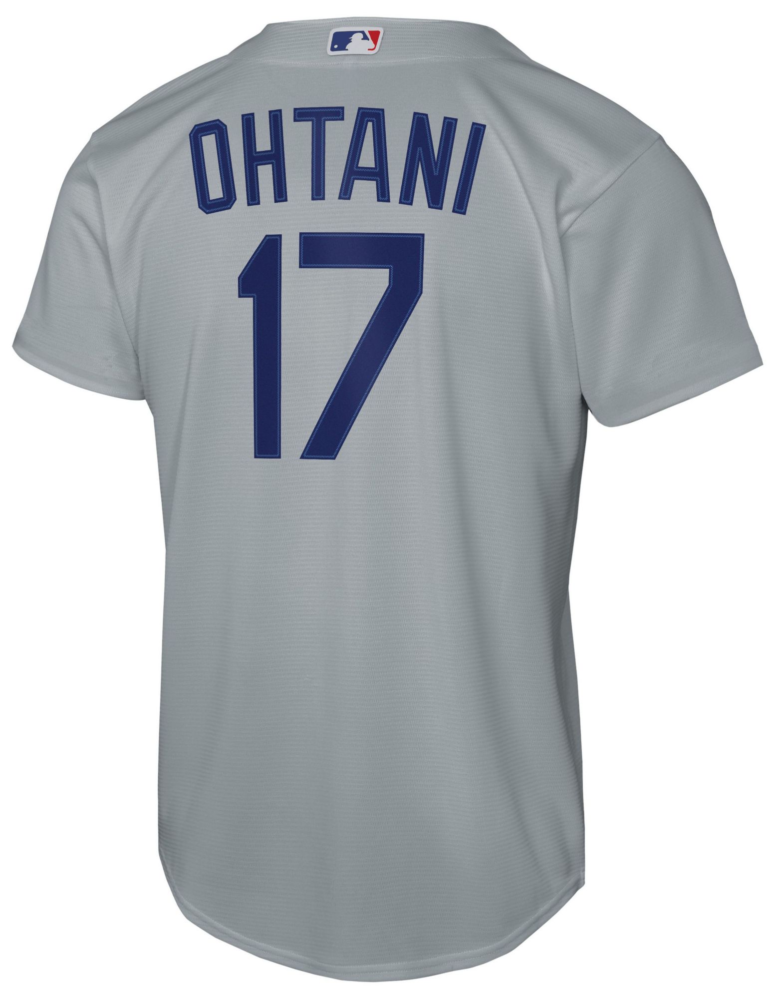 Nike Youth Los Angeles Dodgers Gray Shohei Ohtani #17 Baseline Road Jersey product image