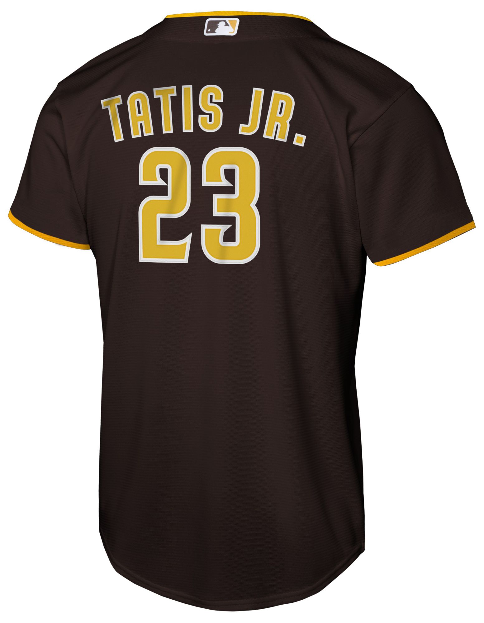 Nike Youth San Diego Padres Brown Fernando Tatis Jr. #23 Baseline Road Jersey product image