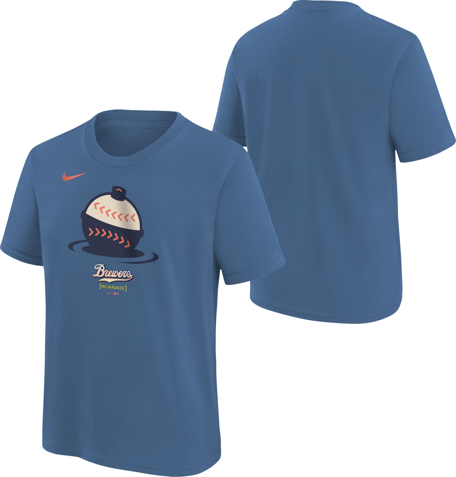 Nike Youth Milwaukee Brewers 2026 City Connect Logo T-Shirt product image