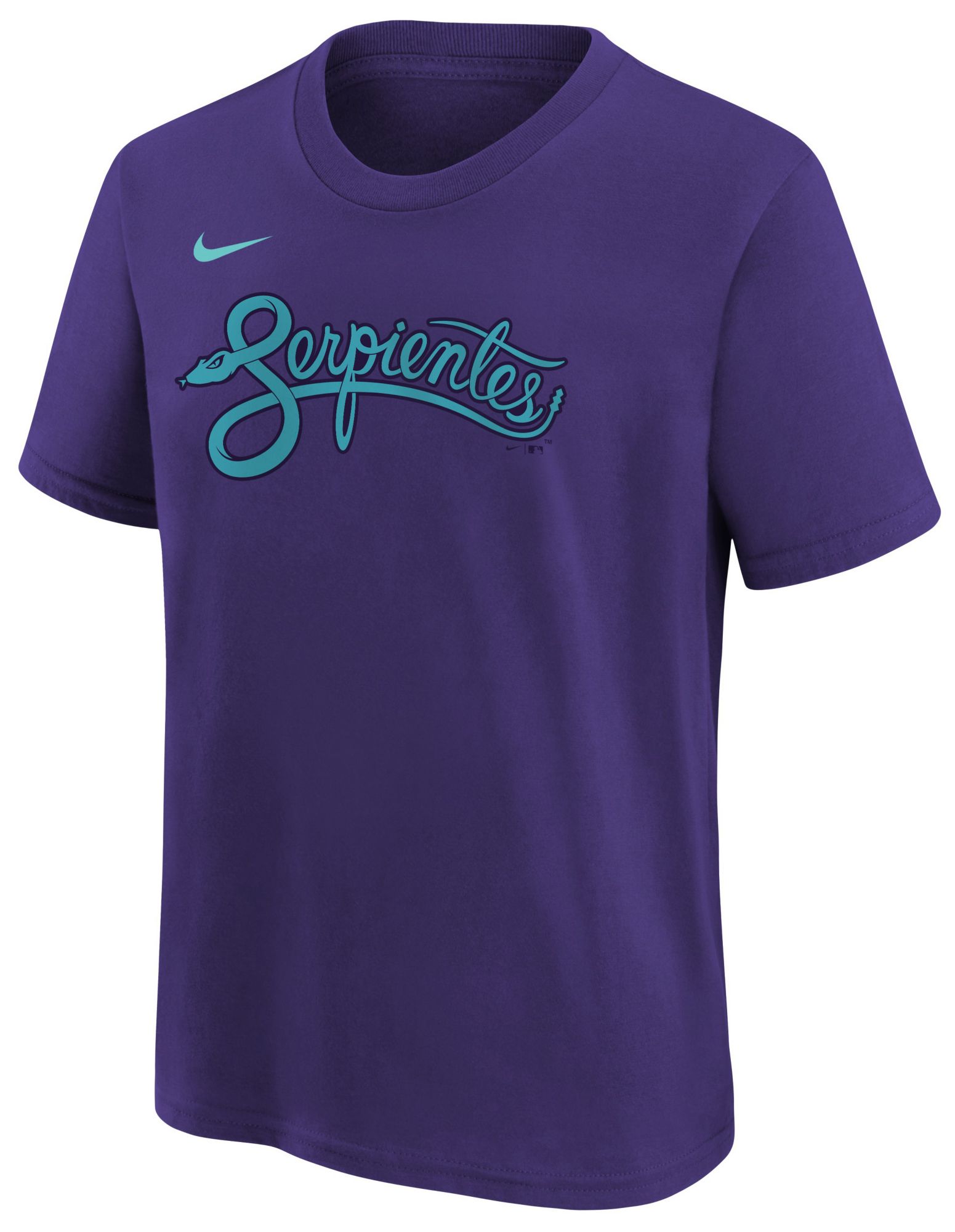 Nike Youth Arizona Diamondbacks Purple Corbin Carroll #7 Home T-Shirt product image