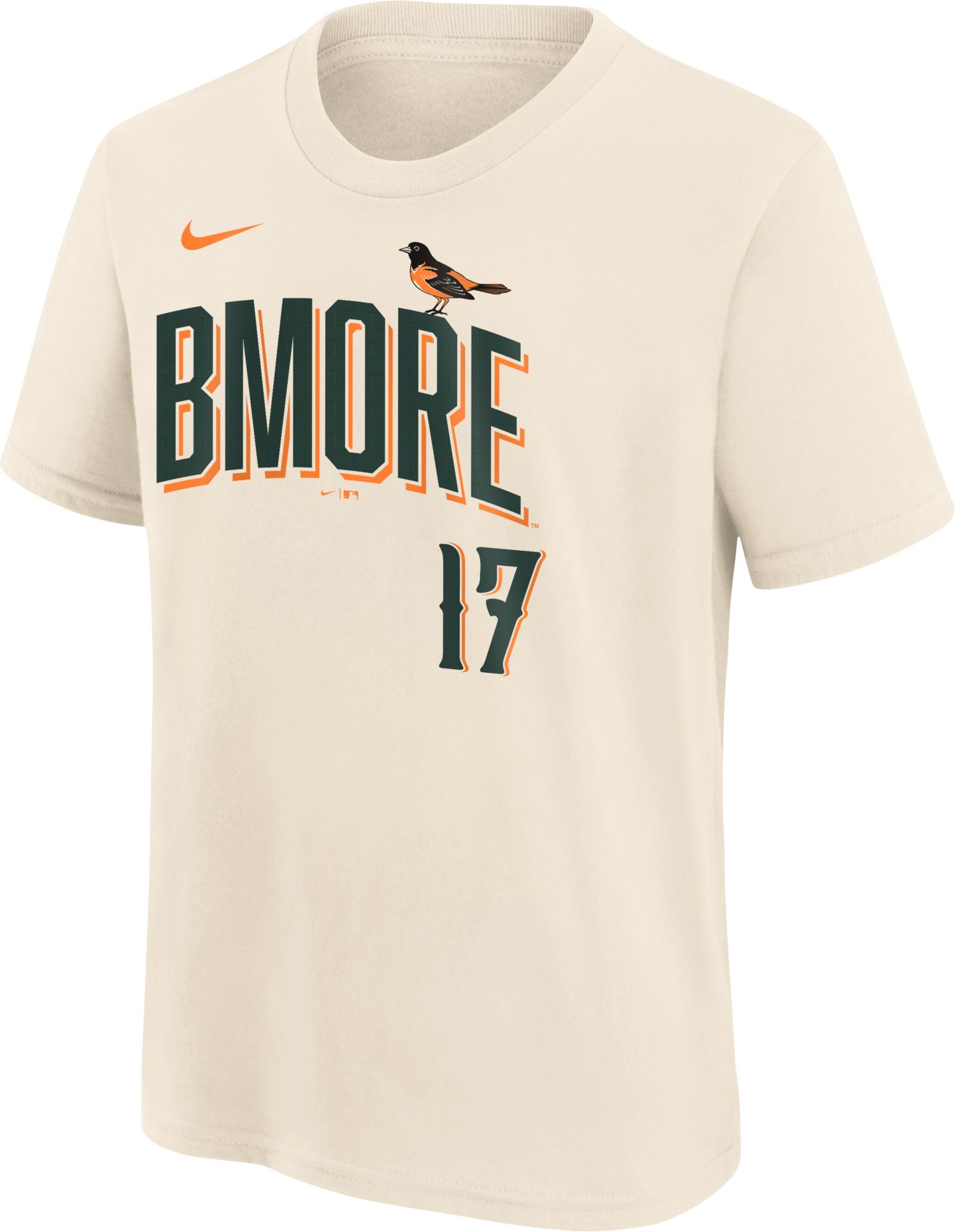 Nike Youth Baltimore Orioles 2026 City Connect Colton Cowser #17 T-Shirt product image