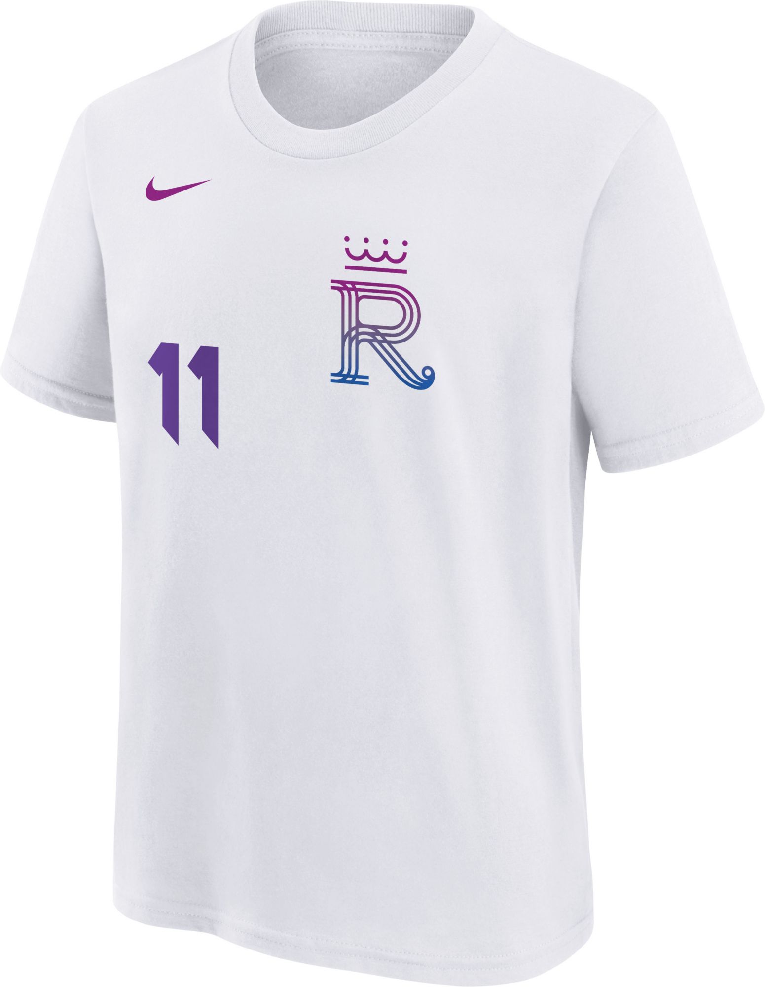 Nike Youth Kansas City Royals White Adolis Garcia #53 Home T-Shirt product image