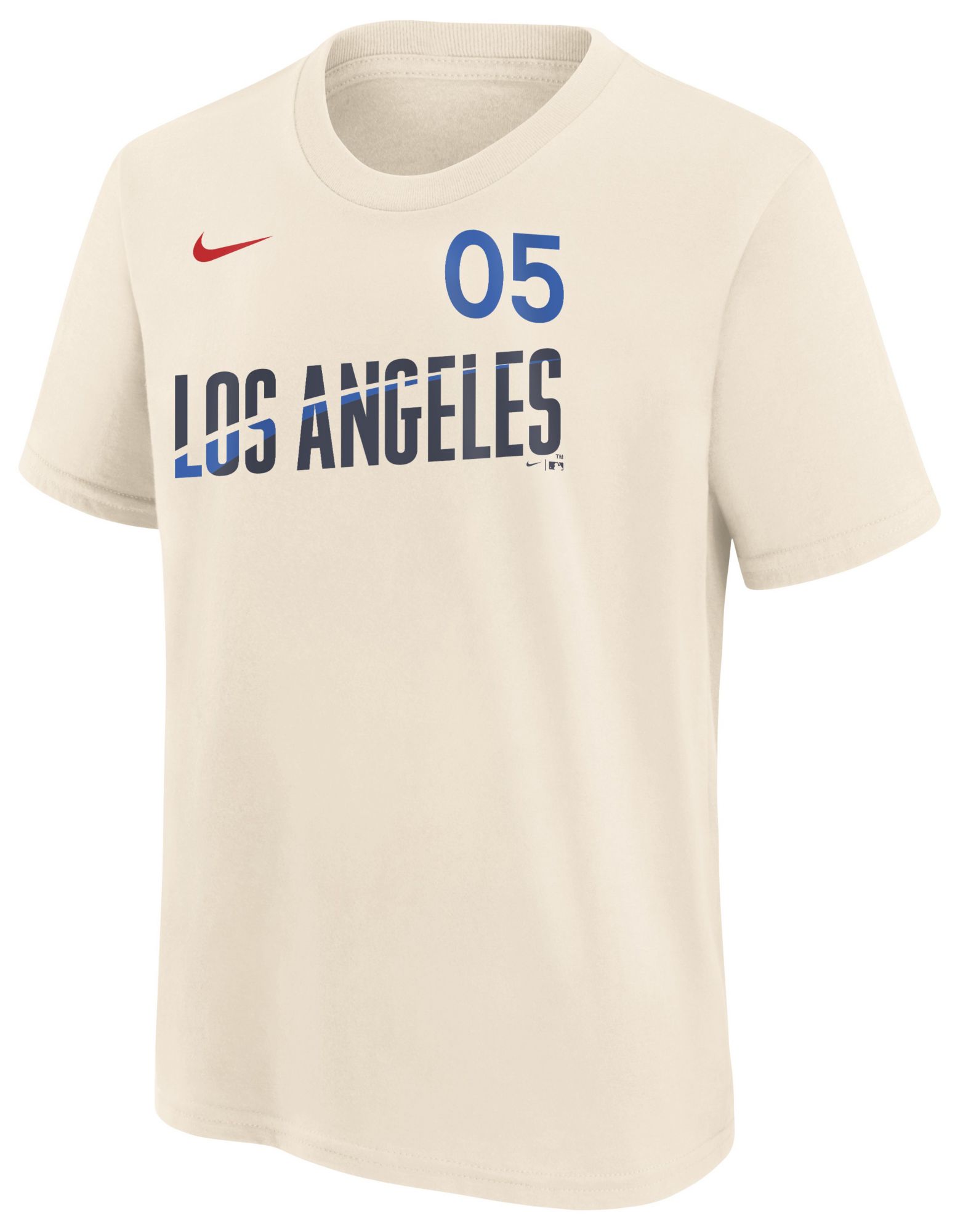 Nike Youth Los Angeles Dodgers Tan Freddie Freeman #5 Home T-Shirt product image