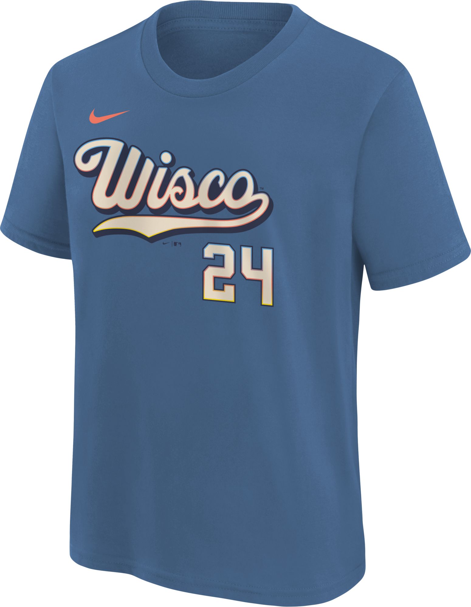 Nike Youth Milwaukee Brewers William Contreras #24 2026 City Connect T-Shirt product image