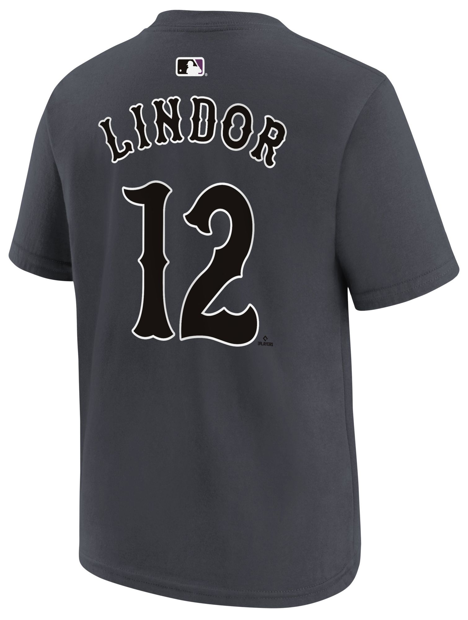 Nike Youth New York Mets City Connect Francisco Lindor #12 T-Shirt product image