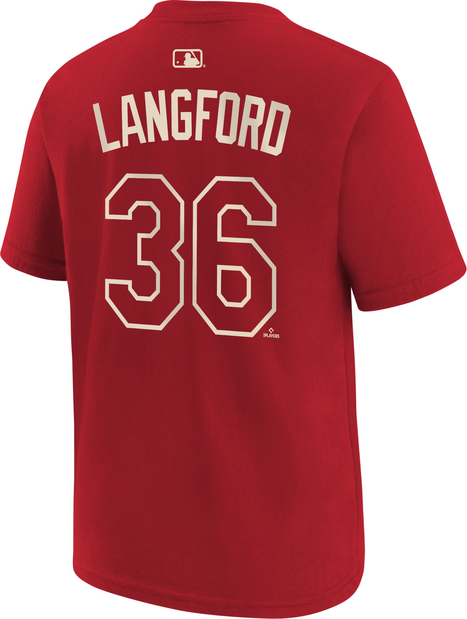 Nike Youth Texas Rangers 2026 City Connect Wyatt Langford #36 T-Shirt product image