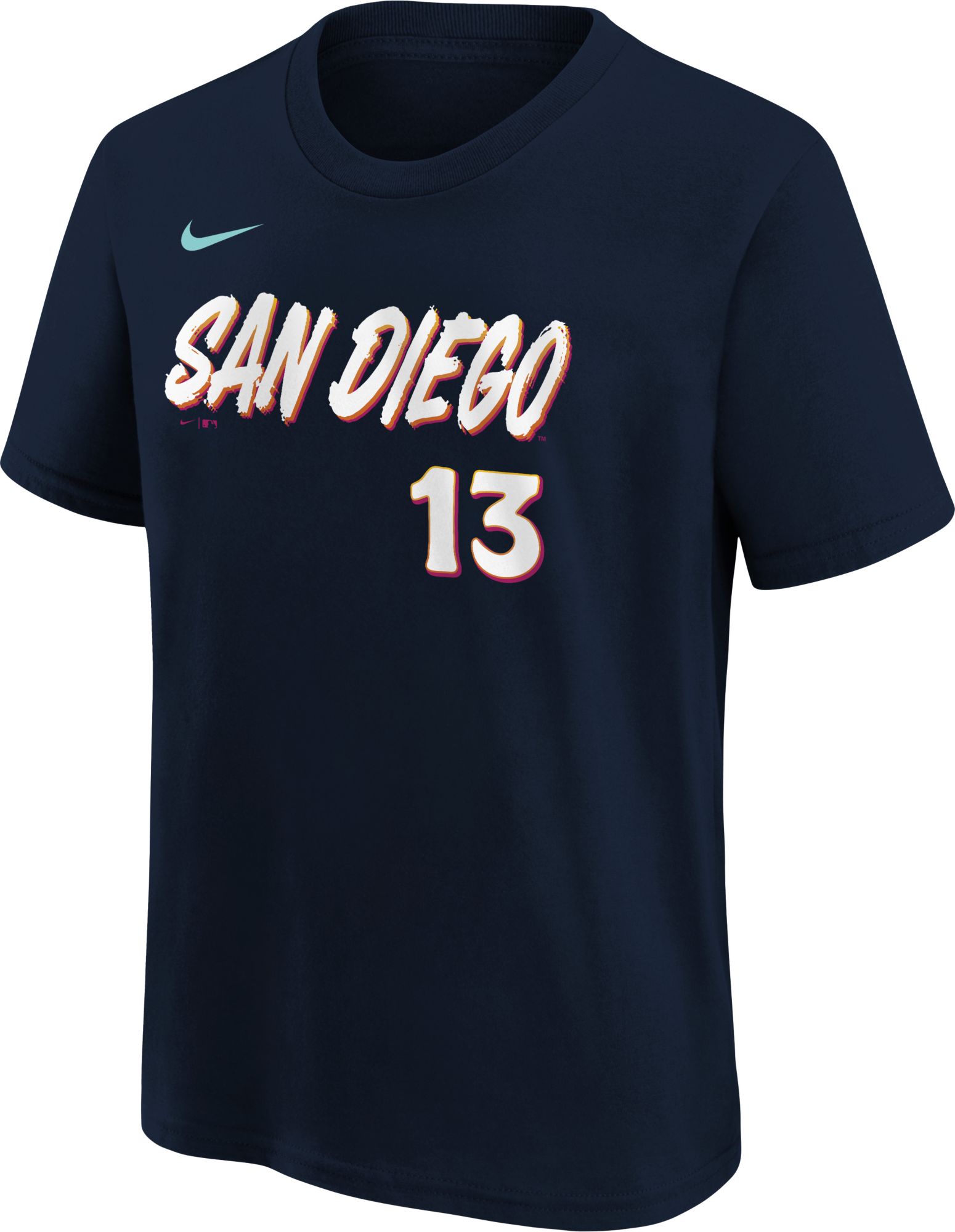 Nike Youth San Diego Padres 2026 City Connect Manny Machado #13 T-Shirt product image