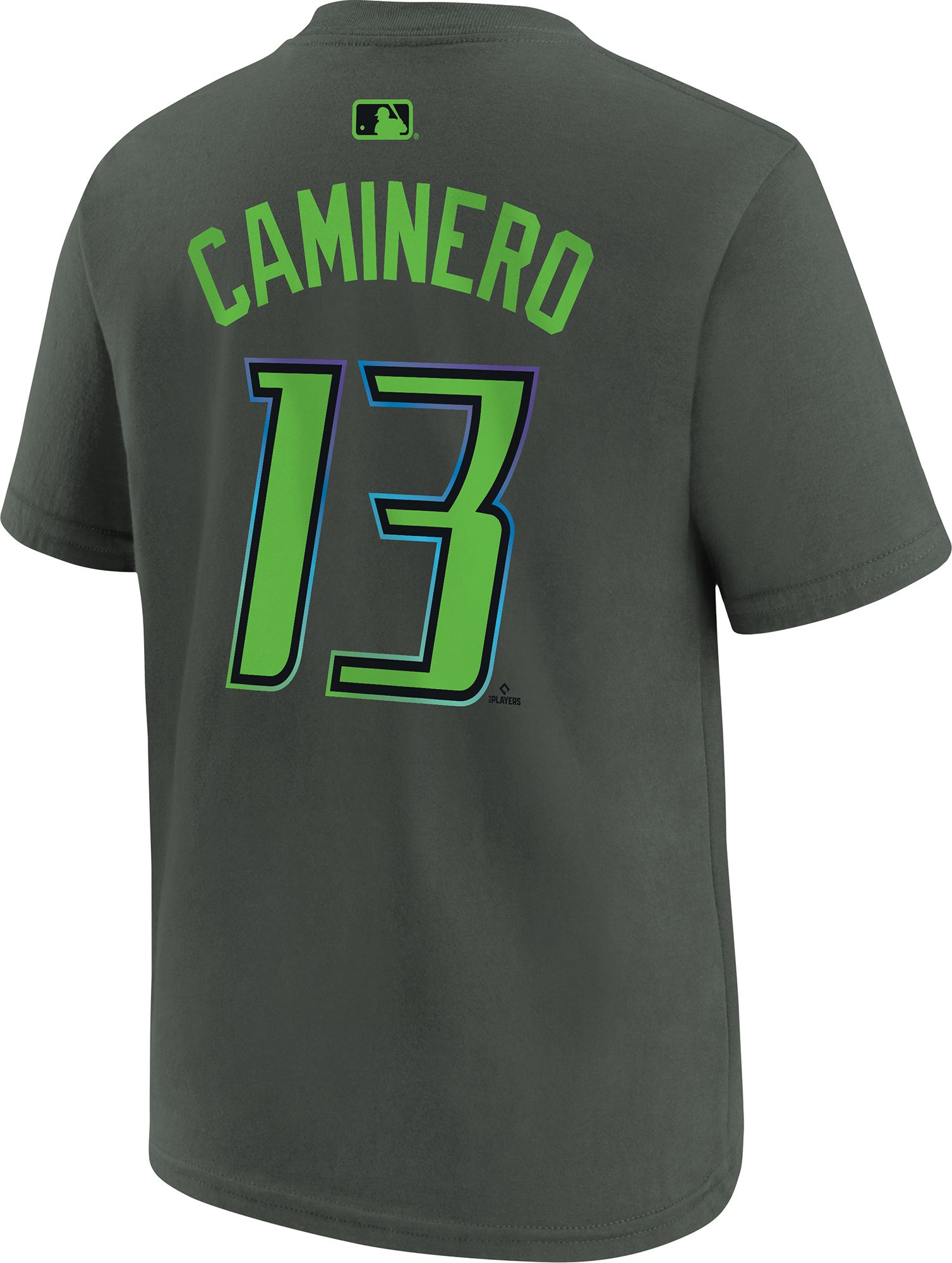 Nike Youth Tampa Bay Rays City Connect Junior Caminero #13 T-Shirt product image