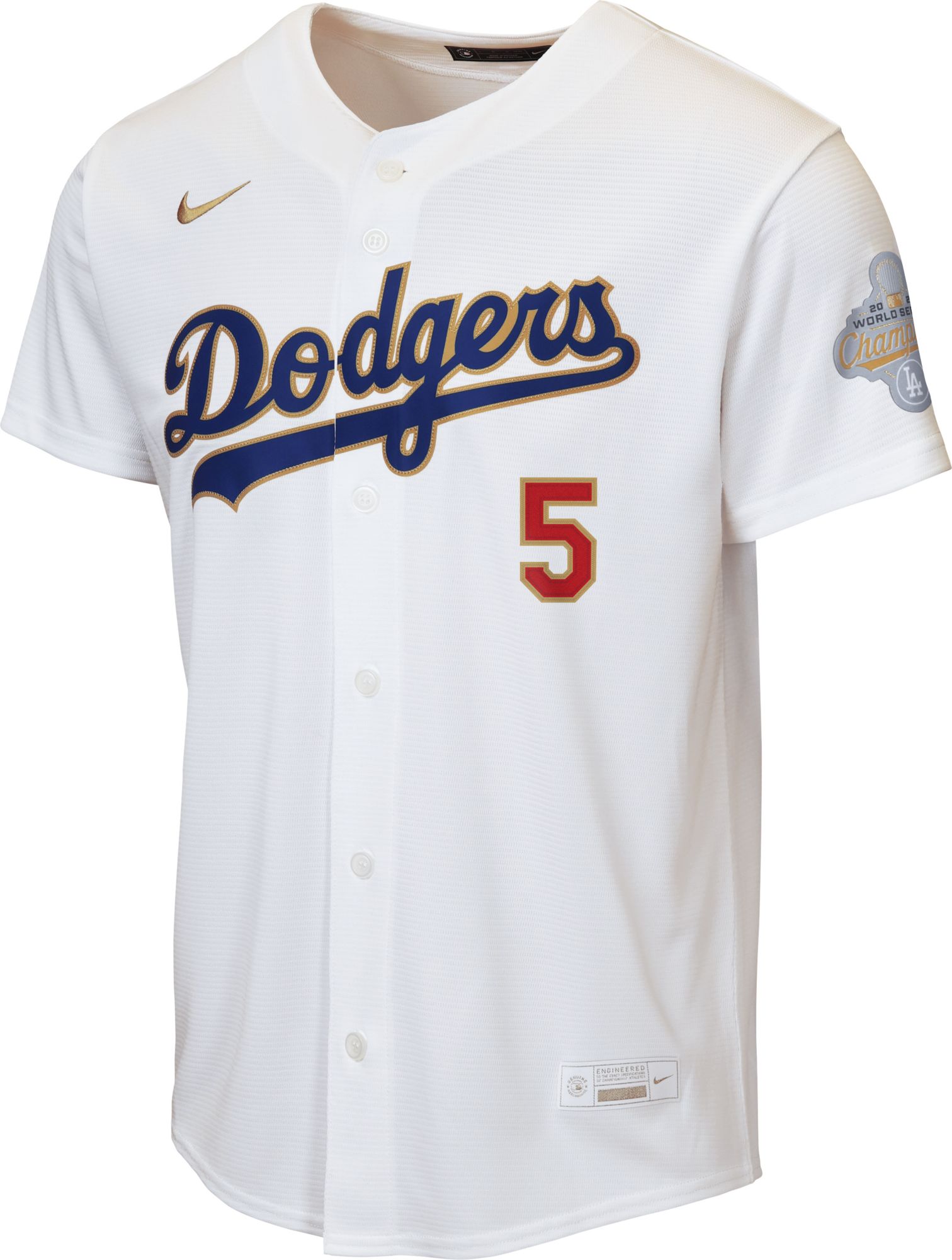 Nike Youth Los Angeles Dodgers Freddie Freeman #5 2026 Gold Collection Limited Jersey product image