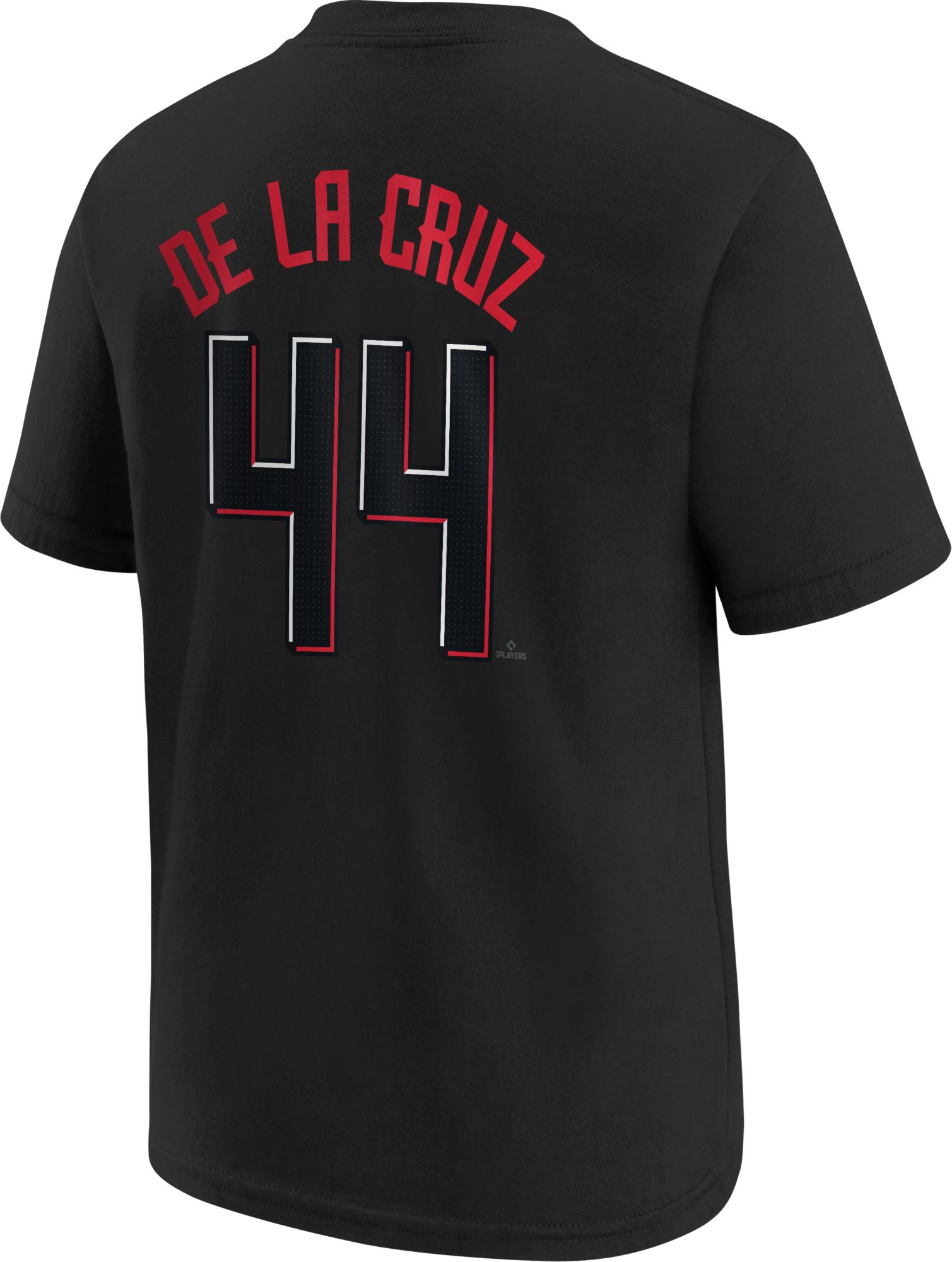 Nike Youth Cincinnati Reds City Connect Elly De La Cruz #44 Black T-Shirt product image