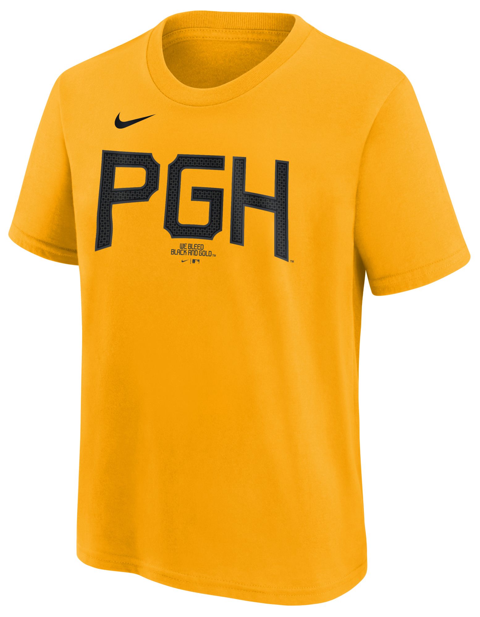 Nike Youth Pittsburgh Pirates Oneil Cruz #15 Yellow T-Shirt product image