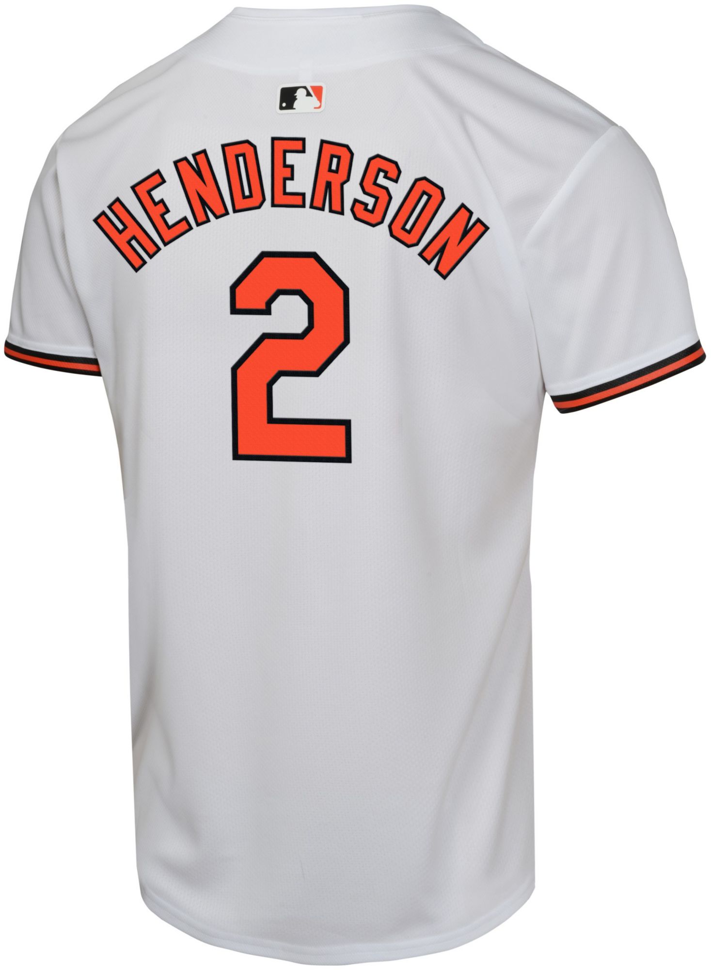 Nike Youth Baltimore Orioles Gunnar Henderson #2 White Game Vapor Jersey product image