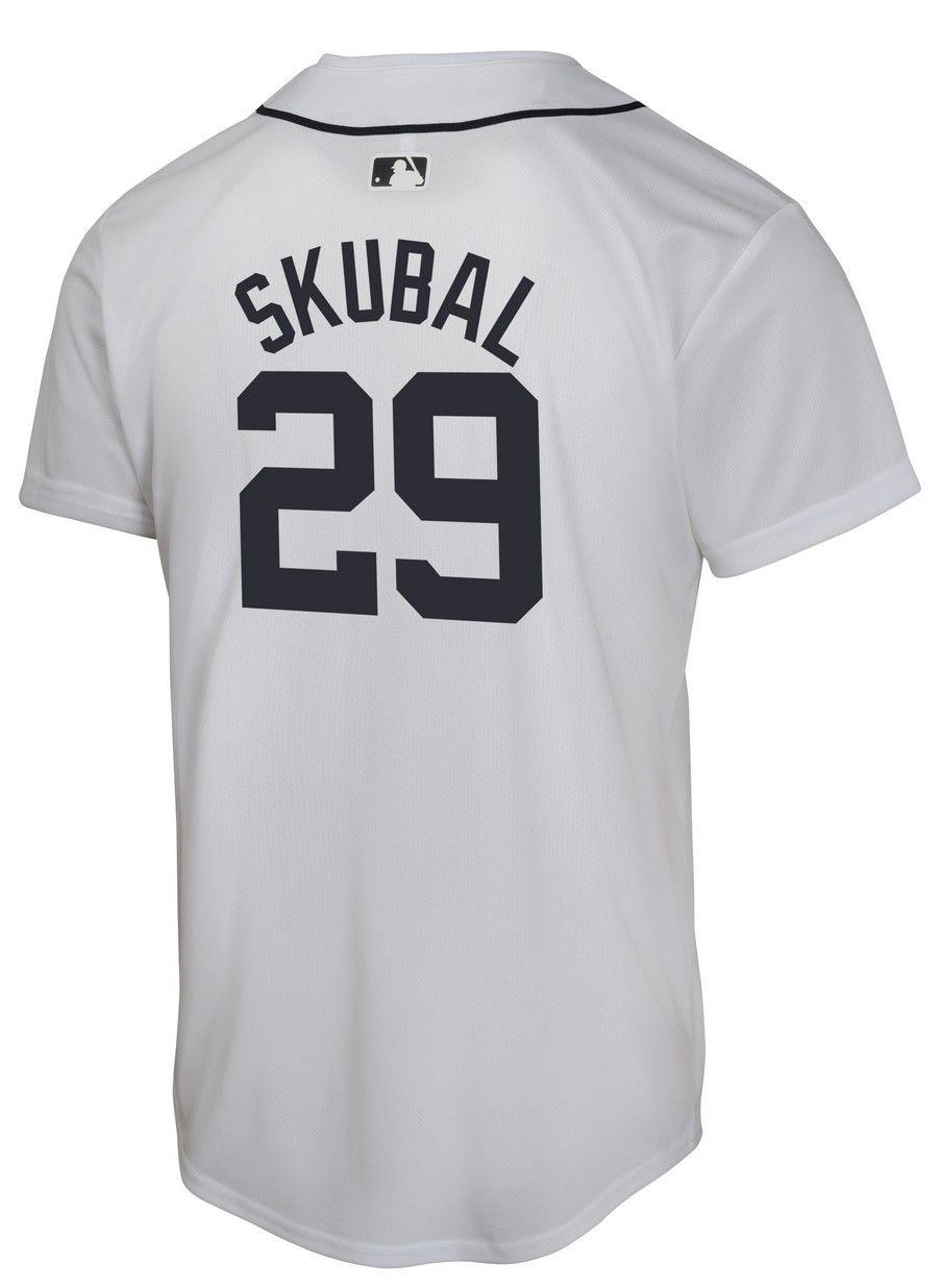 Nike Youth Detroit Tigers Tarik Skubal #29 White Game Jersey product image