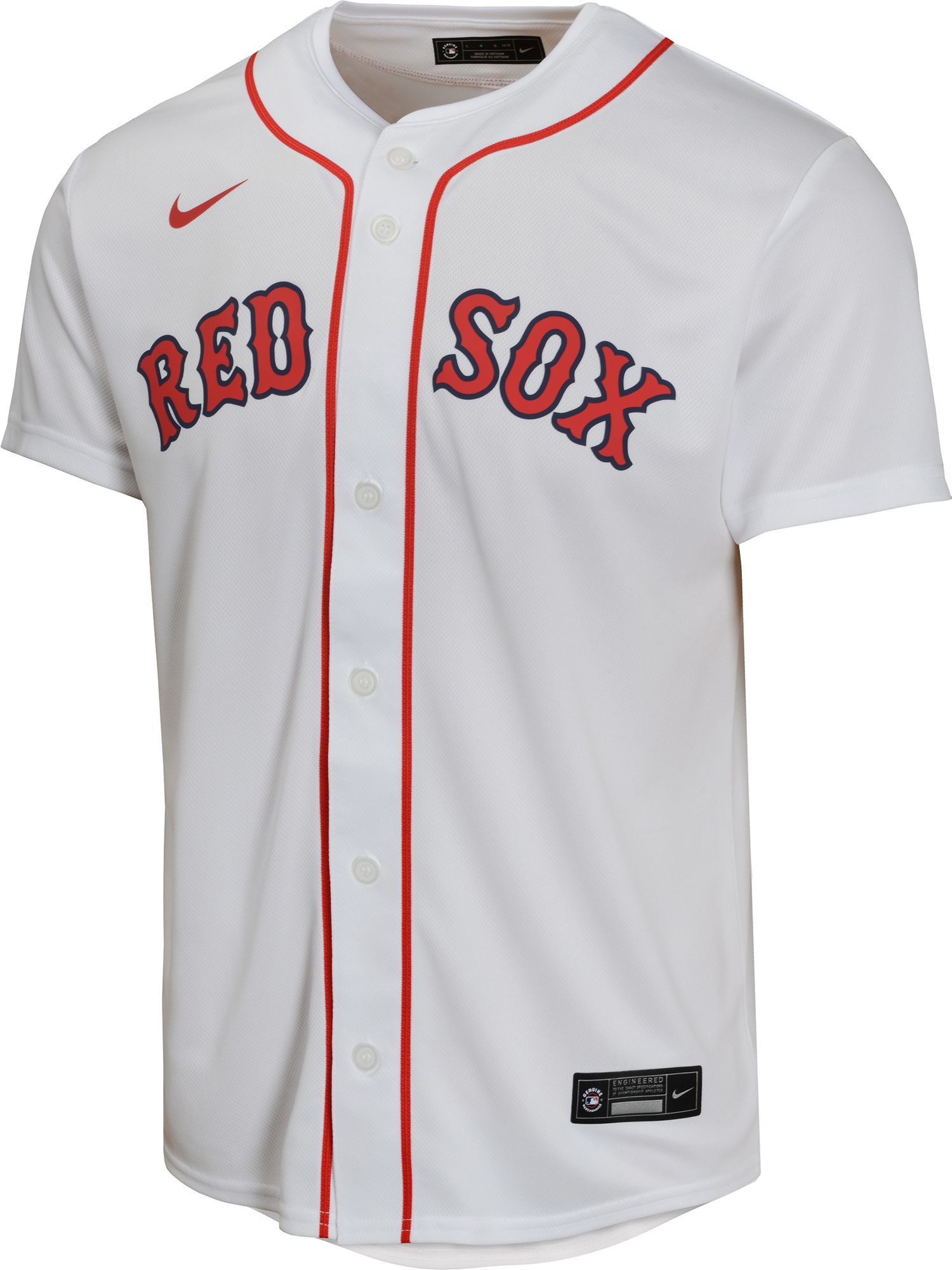 Nike Youth Boston Red Sox White Jarren Duran #16 Game Vapor Jersey product image