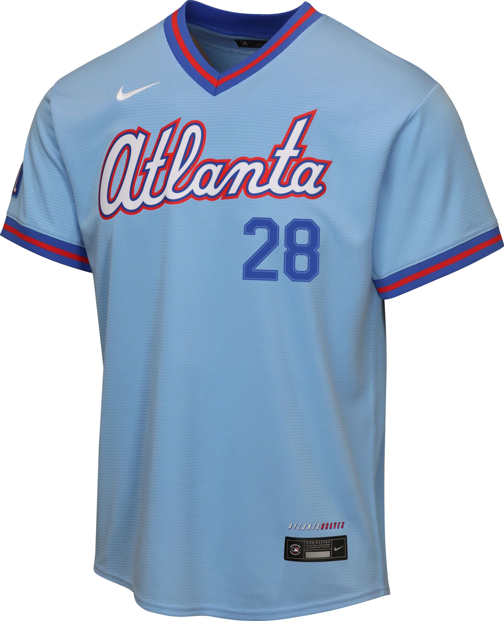 Nike Youth Atlanta Braves Matt Olson #28 2026 City Connect Homerun Jersey product image