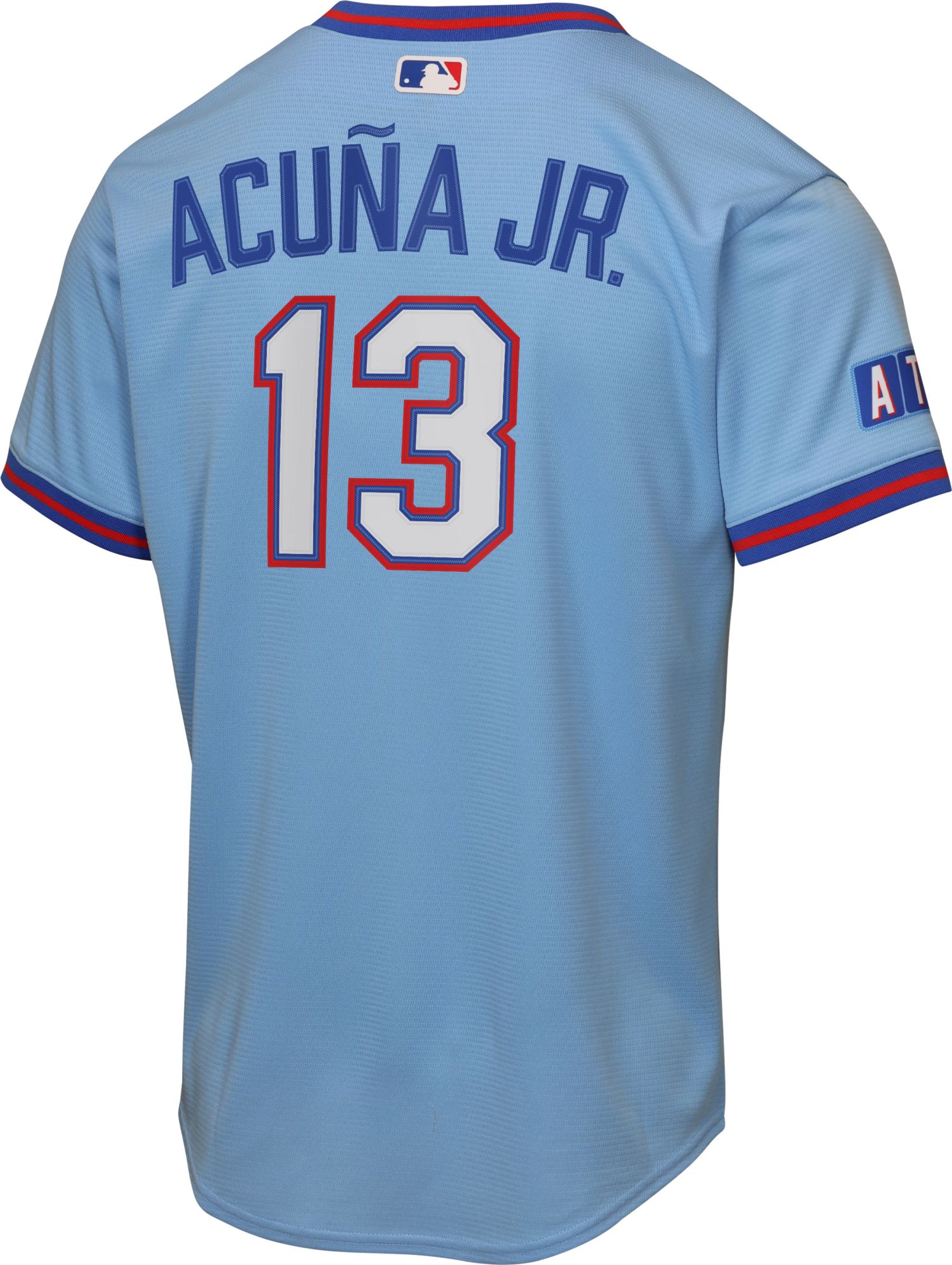 Nike Youth Atlanta Braves Ronald Acuña Jr. #13 2026 City Connect Homerun Jersey product image