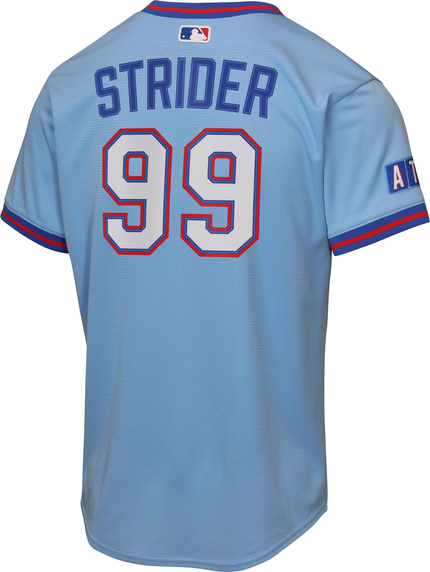 Nike Youth Atlanta Braves Spencer Strider #99 2026 City Connect Homerun Jersey product image