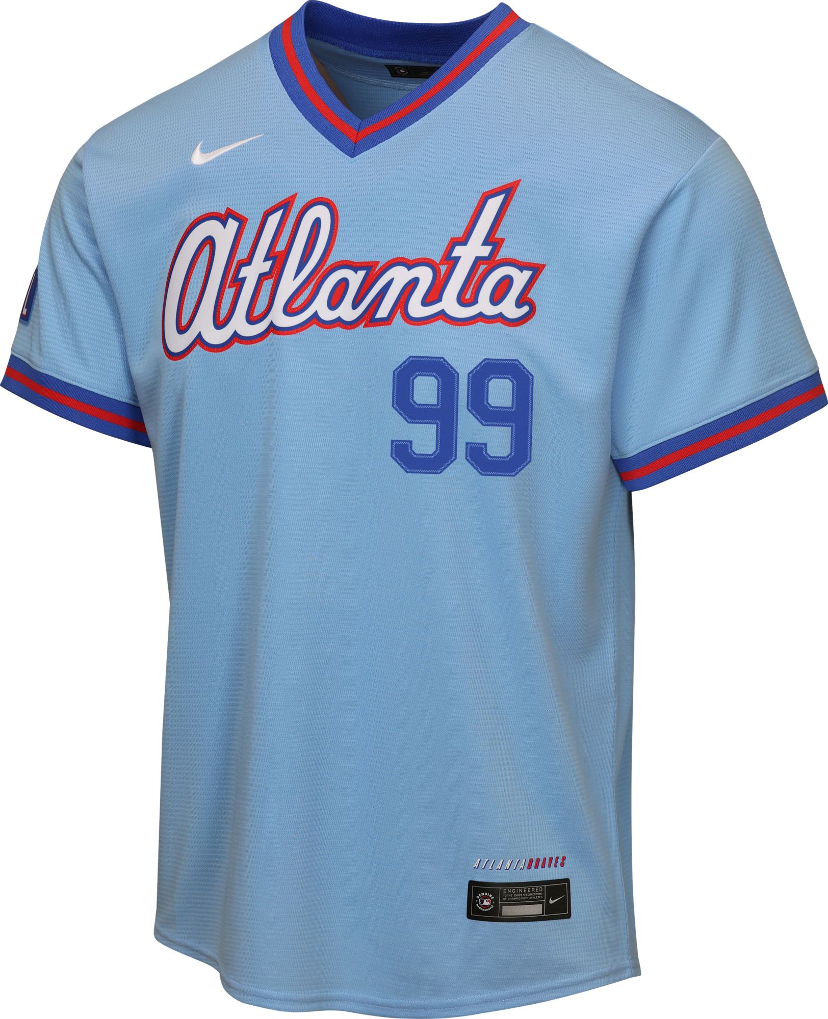 Nike Youth Atlanta Braves Spencer Strider #99 2026 City Connect Homerun Jersey product image