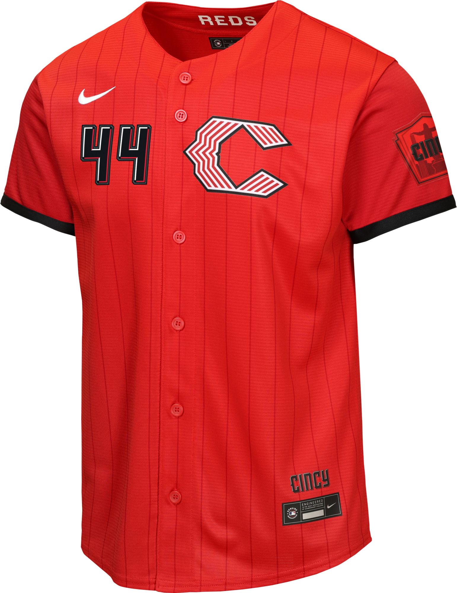 Nike Youth Cincinnati Reds Elly De La Cruz #44 2026 City Connect Homerun Jersey product image