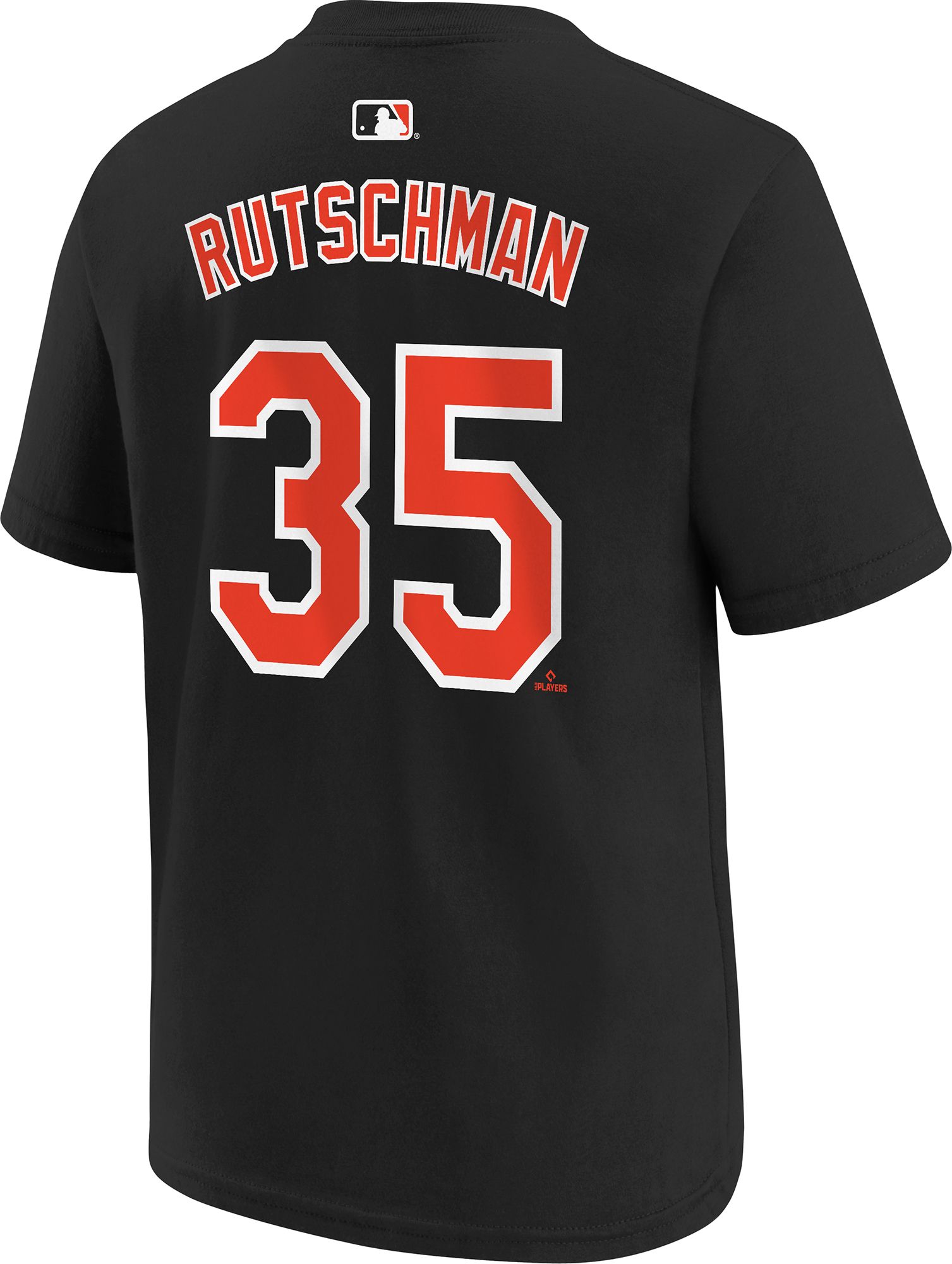Nike Youth Baltimore Orioles Black Adley Rutschman #35 Home T-Shirt product image