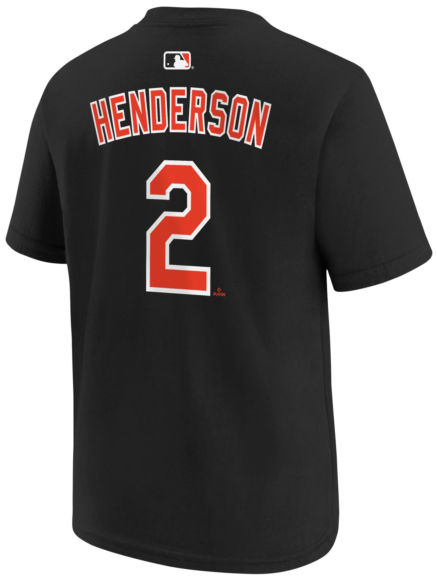 Nike Youth Baltimore Orioles Black Gunnar Henderson #2 Home T-Shirt product image