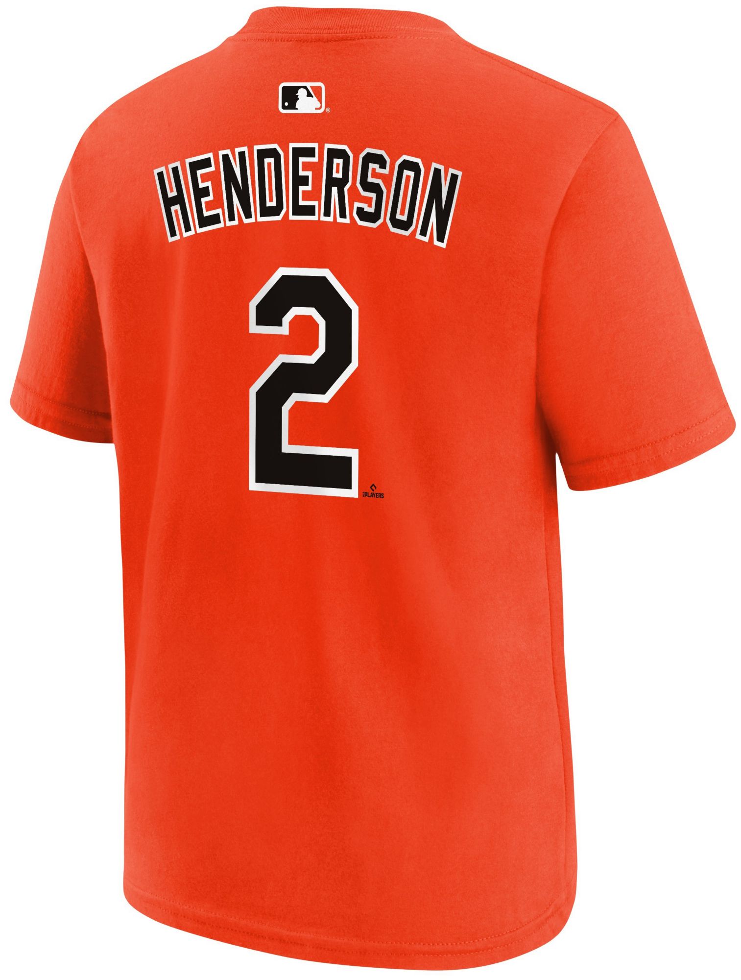 Nike Youth Baltimore Orioles Gunnar Henderson #2 Orange Home T-Shirt product image