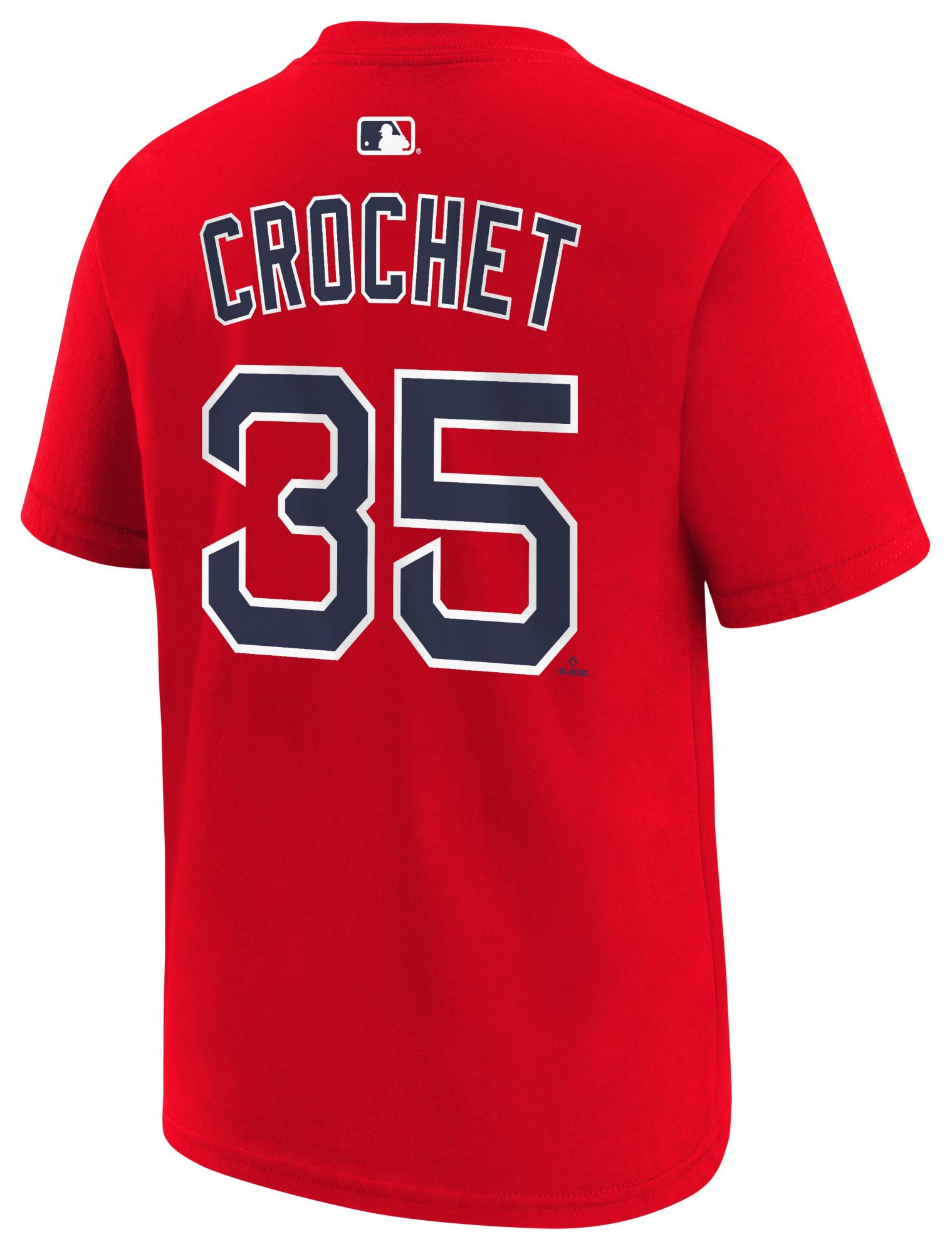 Nike Youth Boston Red Sox Garrett Crochet #35 Red Home T-Shirt product image