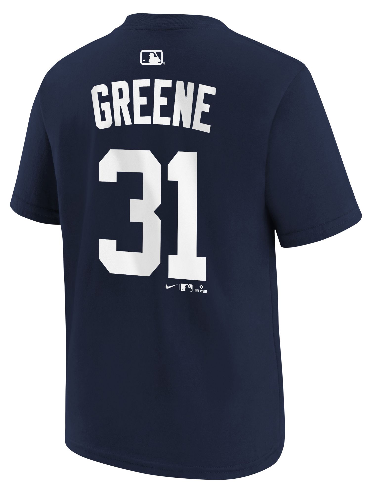 Nike Youth Detroit Tigers Navy Riley Greene #31 Home T-Shirt product image