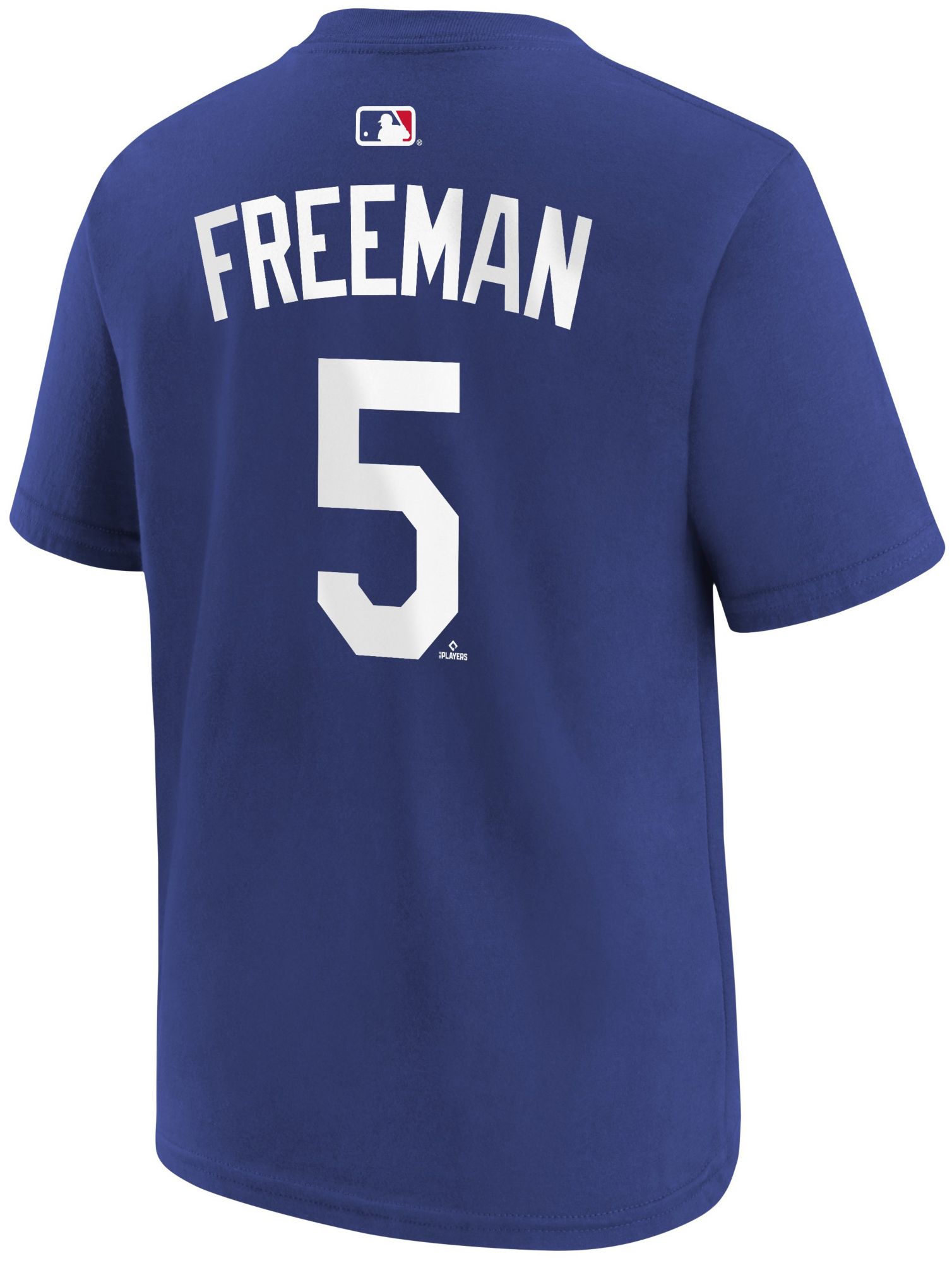 Nike Youth Los Angeles Dodgers Freddie Freeman #5 Blue Home T-Shirt product image