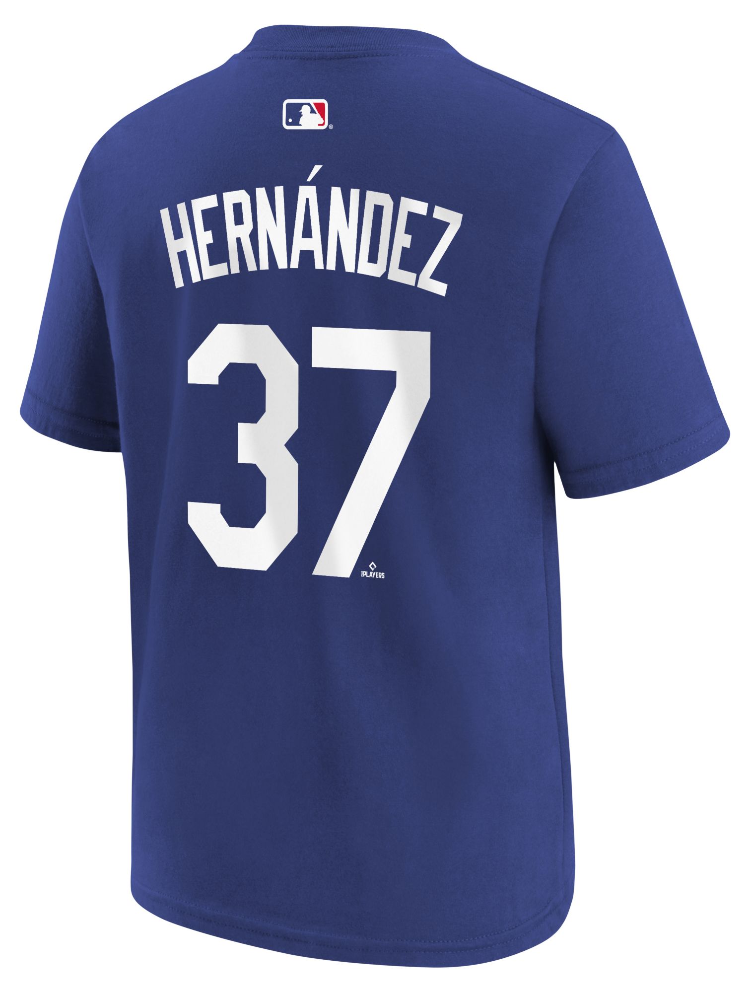 Nike Youth Los Angeles Dodgers Teoscar Hernández #37 Blue Home T
