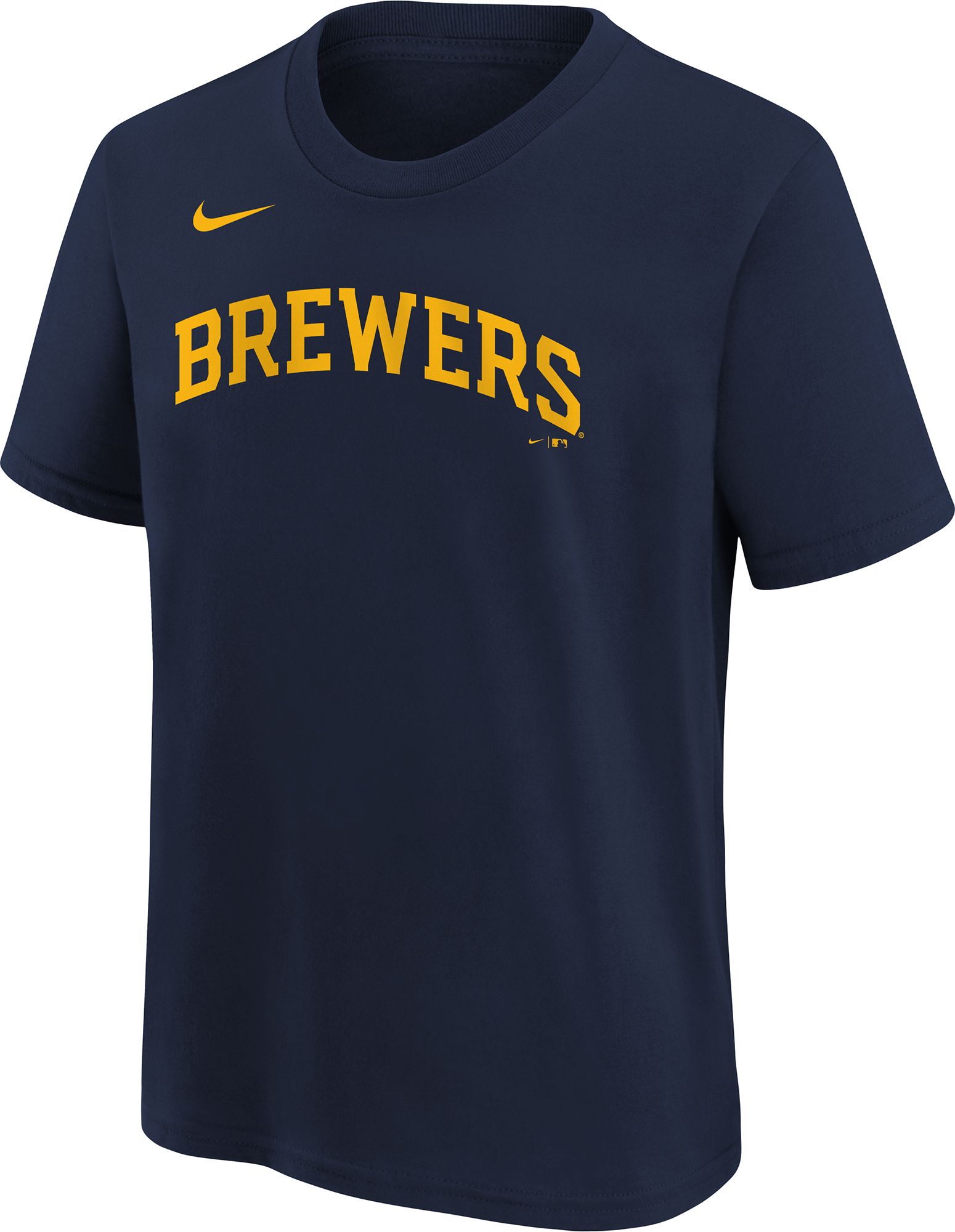 Nike Youth Milwaukee Brewers William Contreras #24 Navy Home T-Shirt product image