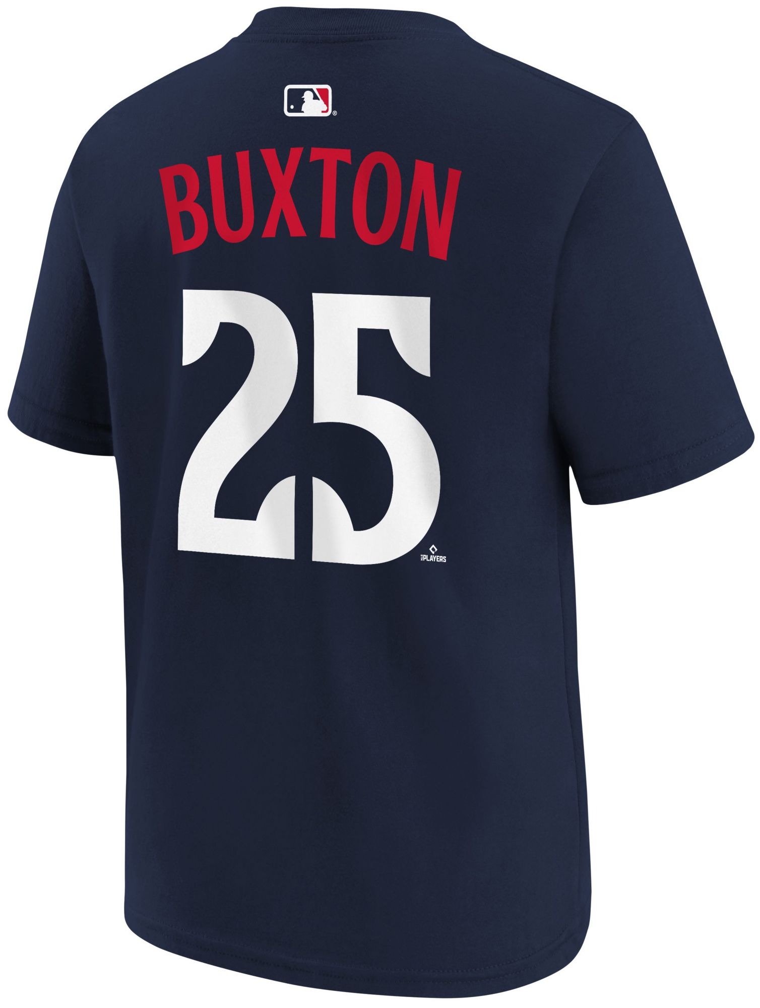 Nike Youth Minnesota Twins Byron Buxton #25 Navy Home T-Shirt product image