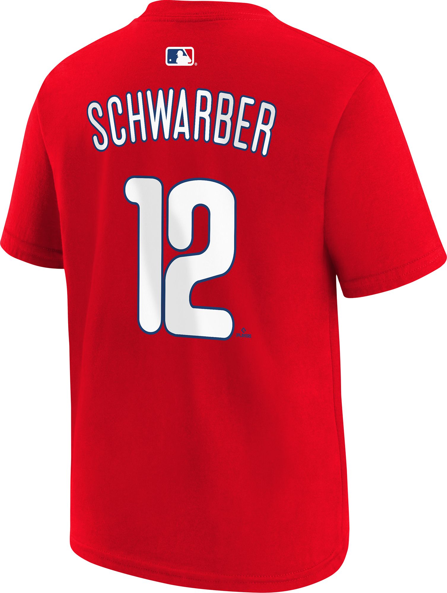 Nike Youth Philadelphia Phillies Red Kyle Schwarber #12 Home T-Shirt product image