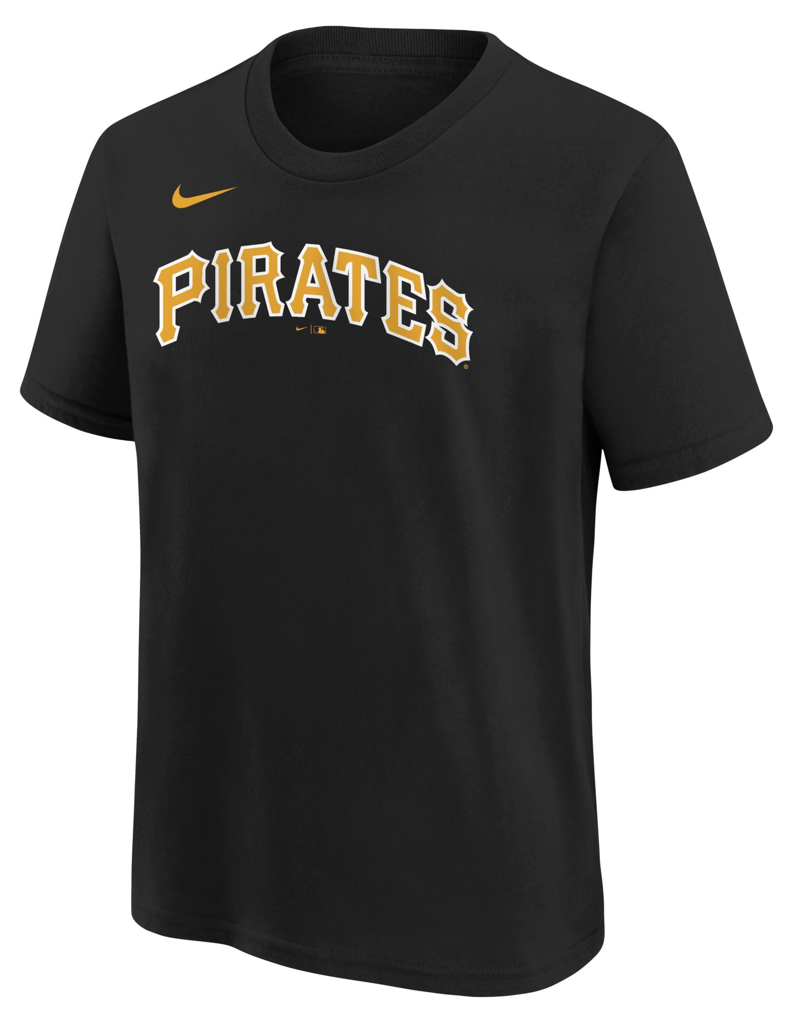 Nike Youth Pittsburgh Pirates Oneil Cruz #15 Black Home T-Shirt product image