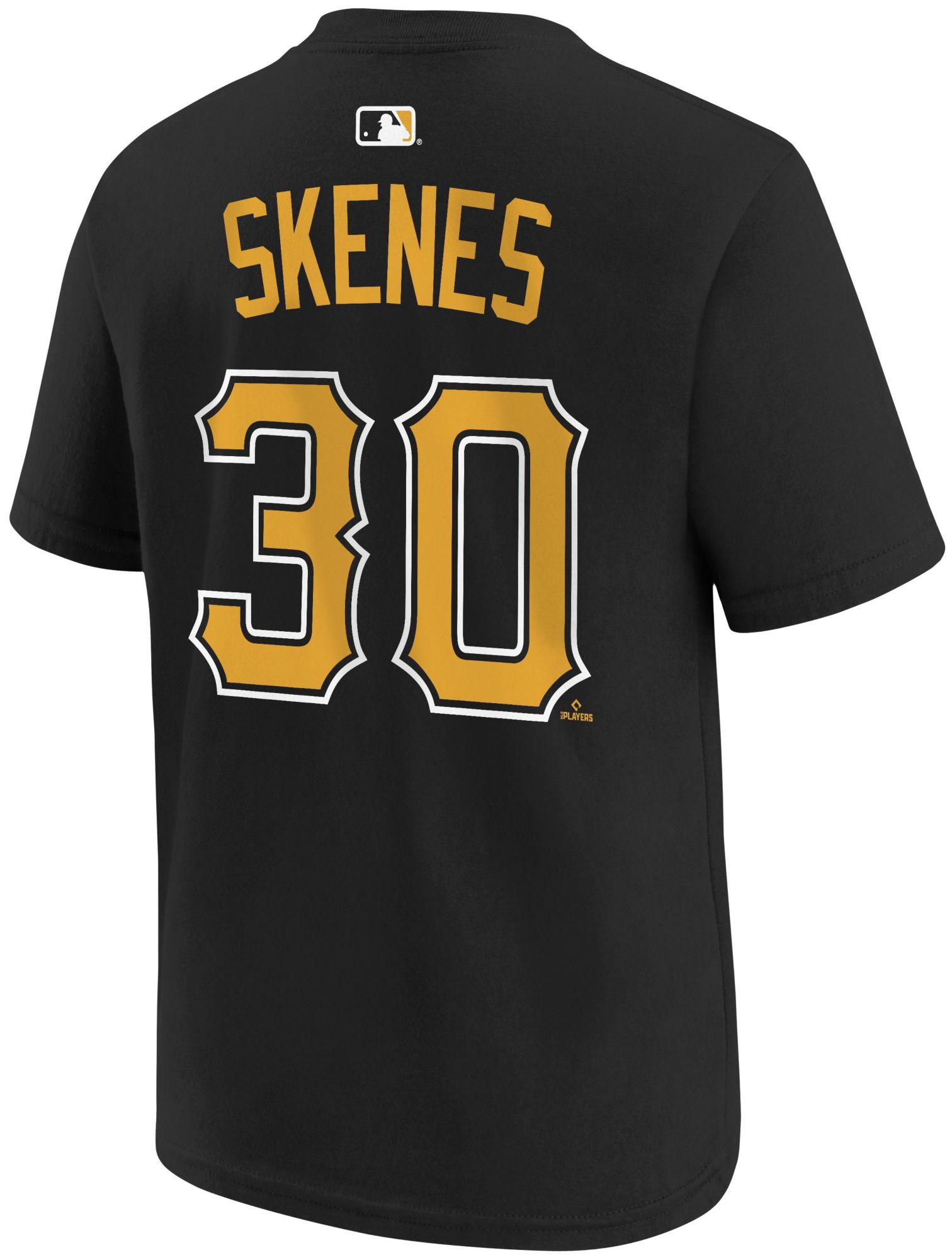 Nike Youth Pittsburgh Pirates Paul Skenes #30 Black Home T-Shirt product image