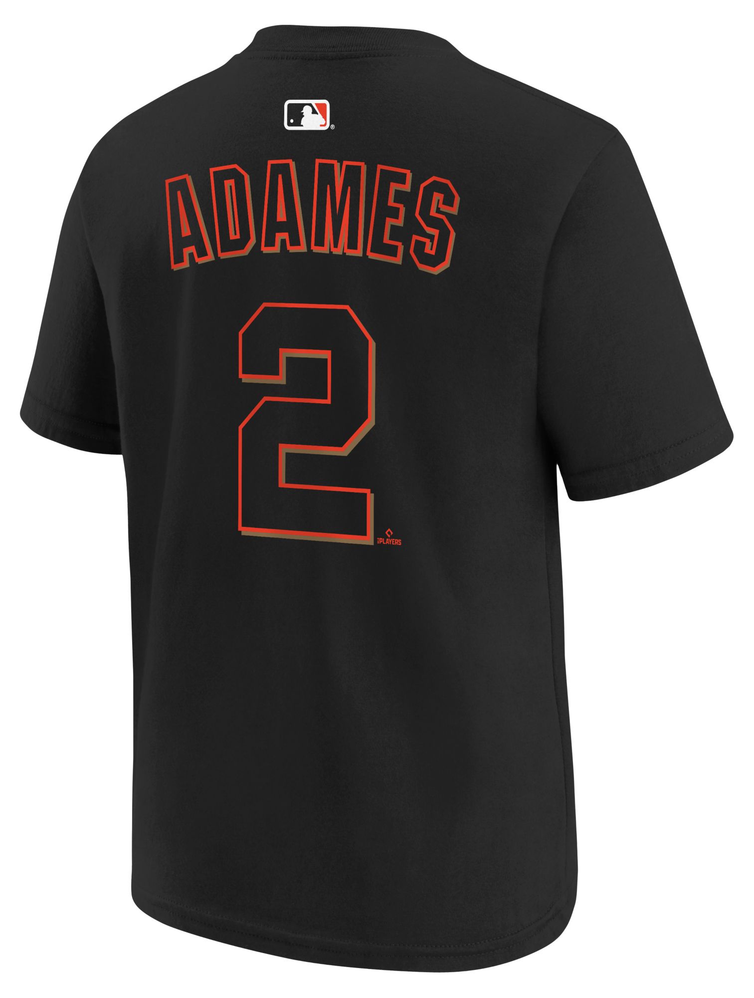 Nike Youth San Francisco Giants Willy Adames Black Home T-Shirt product image