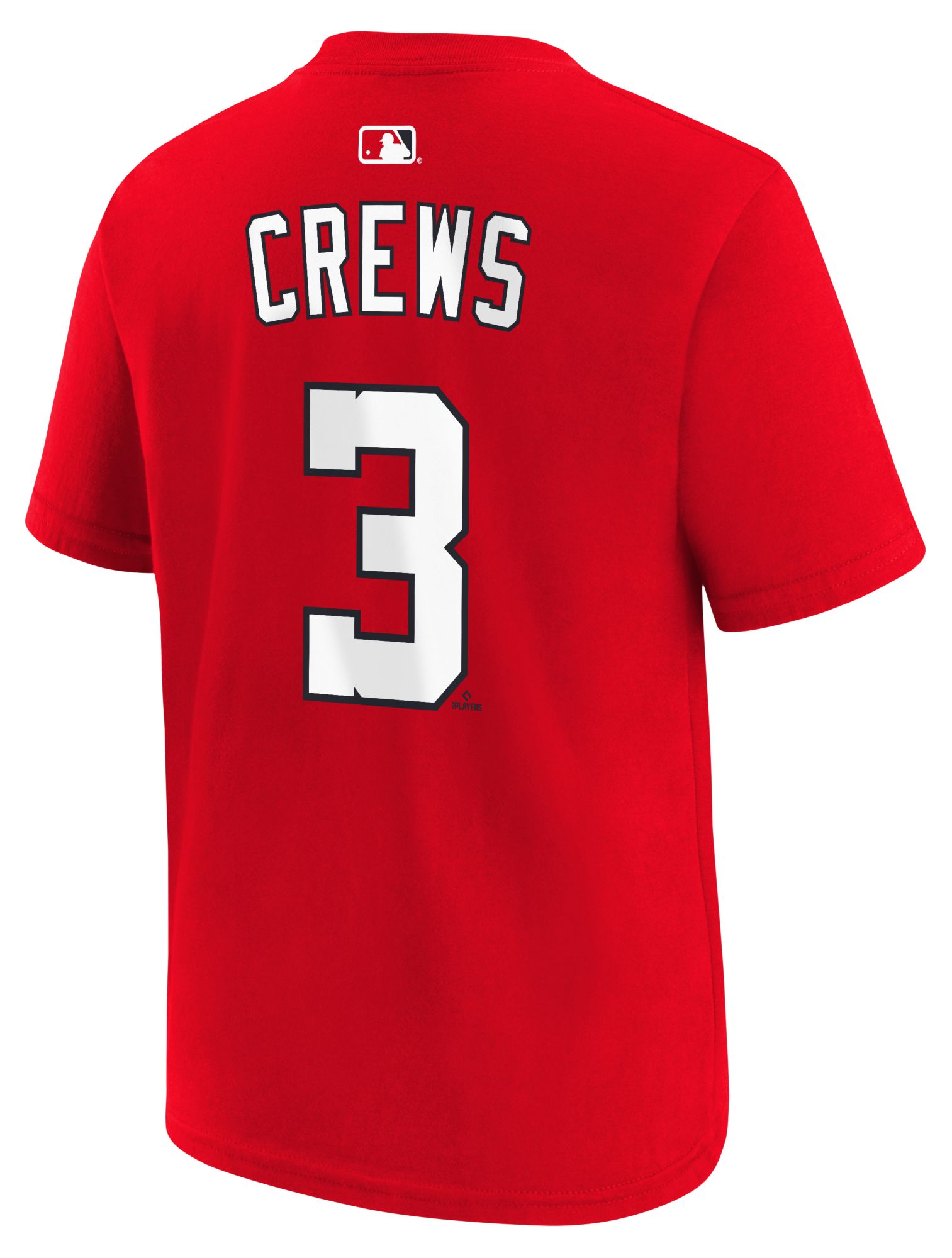 Nike Youth Washington Nationals Dylan Crews #3 Red Home T-Shirt product image
