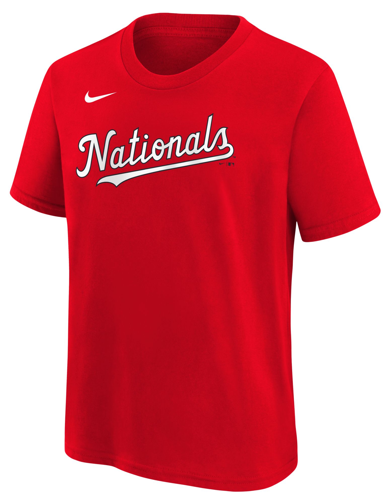 Nike Youth Washington Nationals Dylan Crews #3 Red Home T-Shirt product image