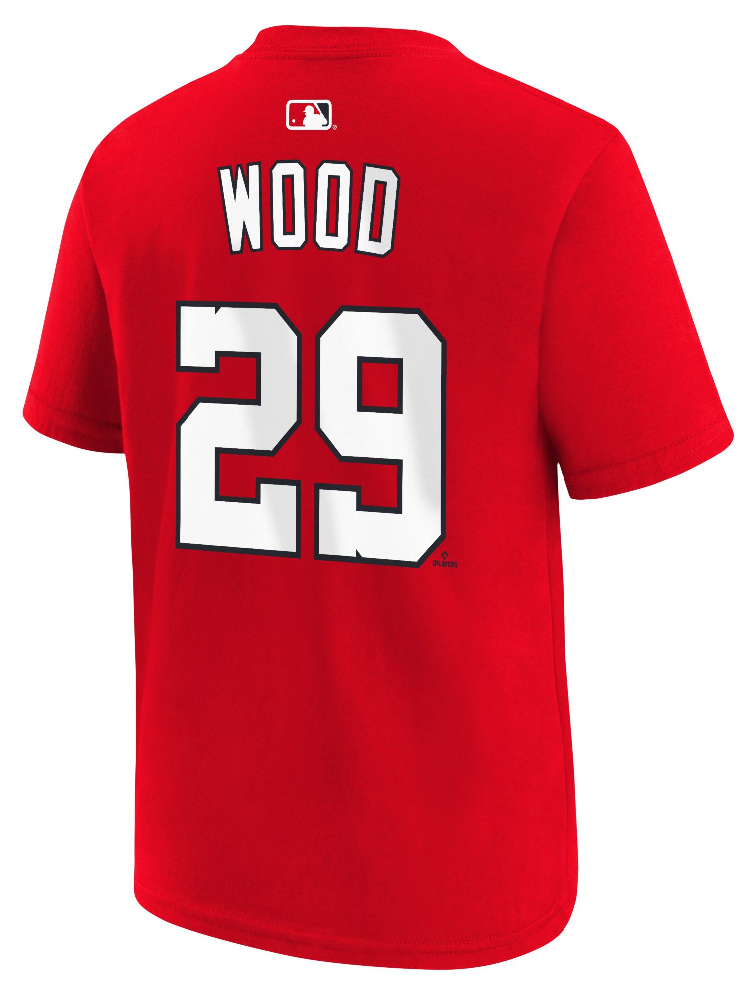 Nike Youth Washington Nationals James Wood #29 Red Home T-Shirt product image
