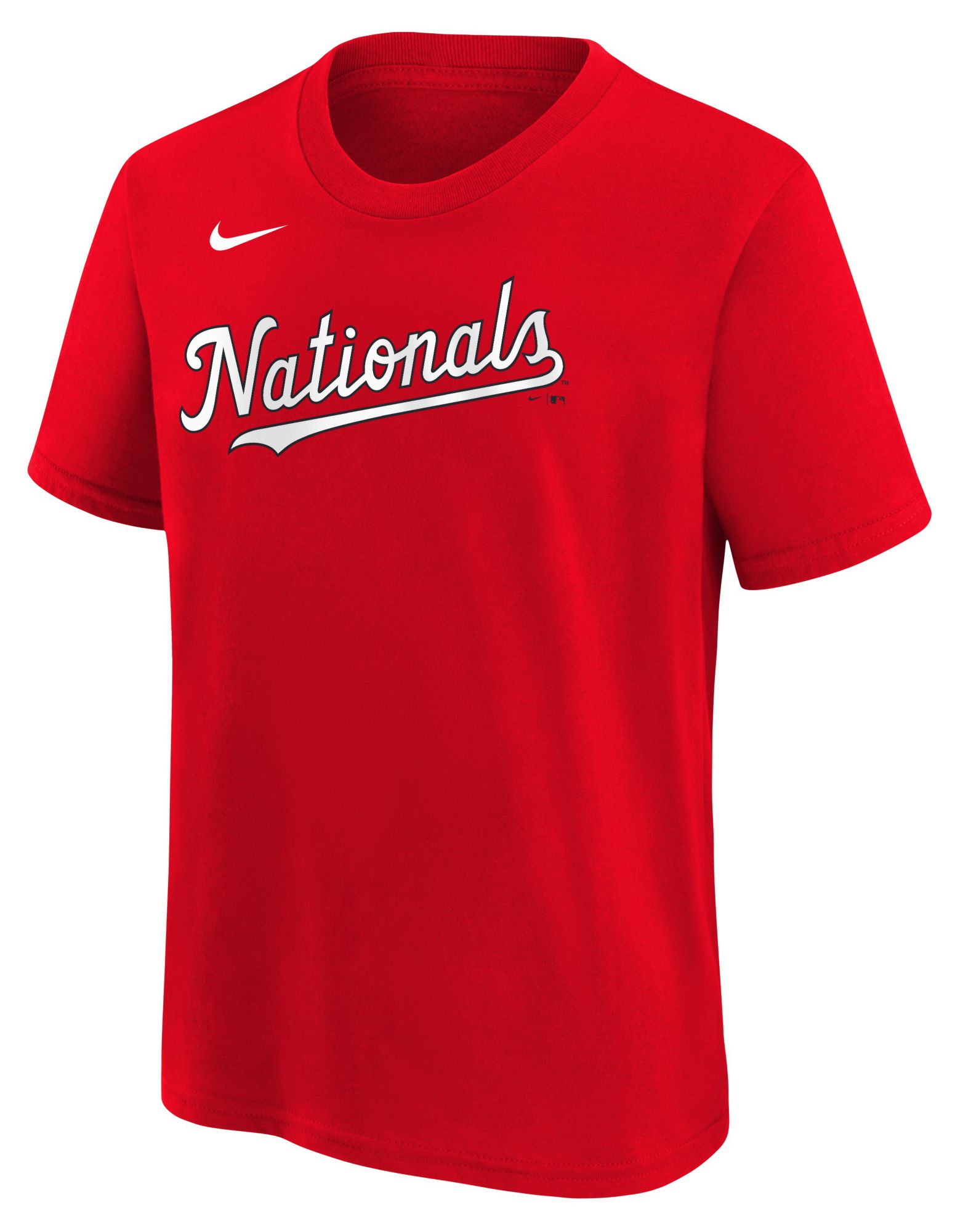 Nike Youth Washington Nationals James Wood #29 Red Home T-Shirt product image
