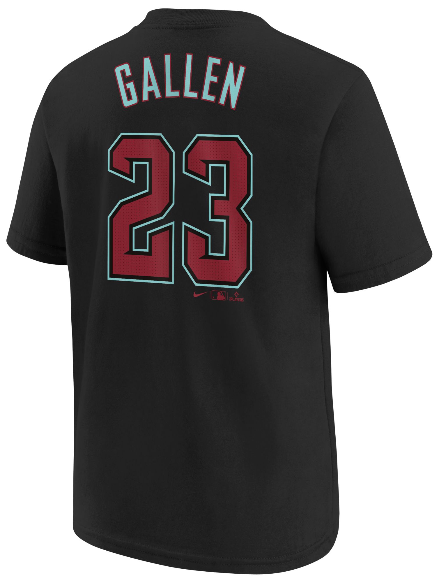 Nike Youth Arizona Diamondbacks Zac Gallen #23 Black T-Shirt product image