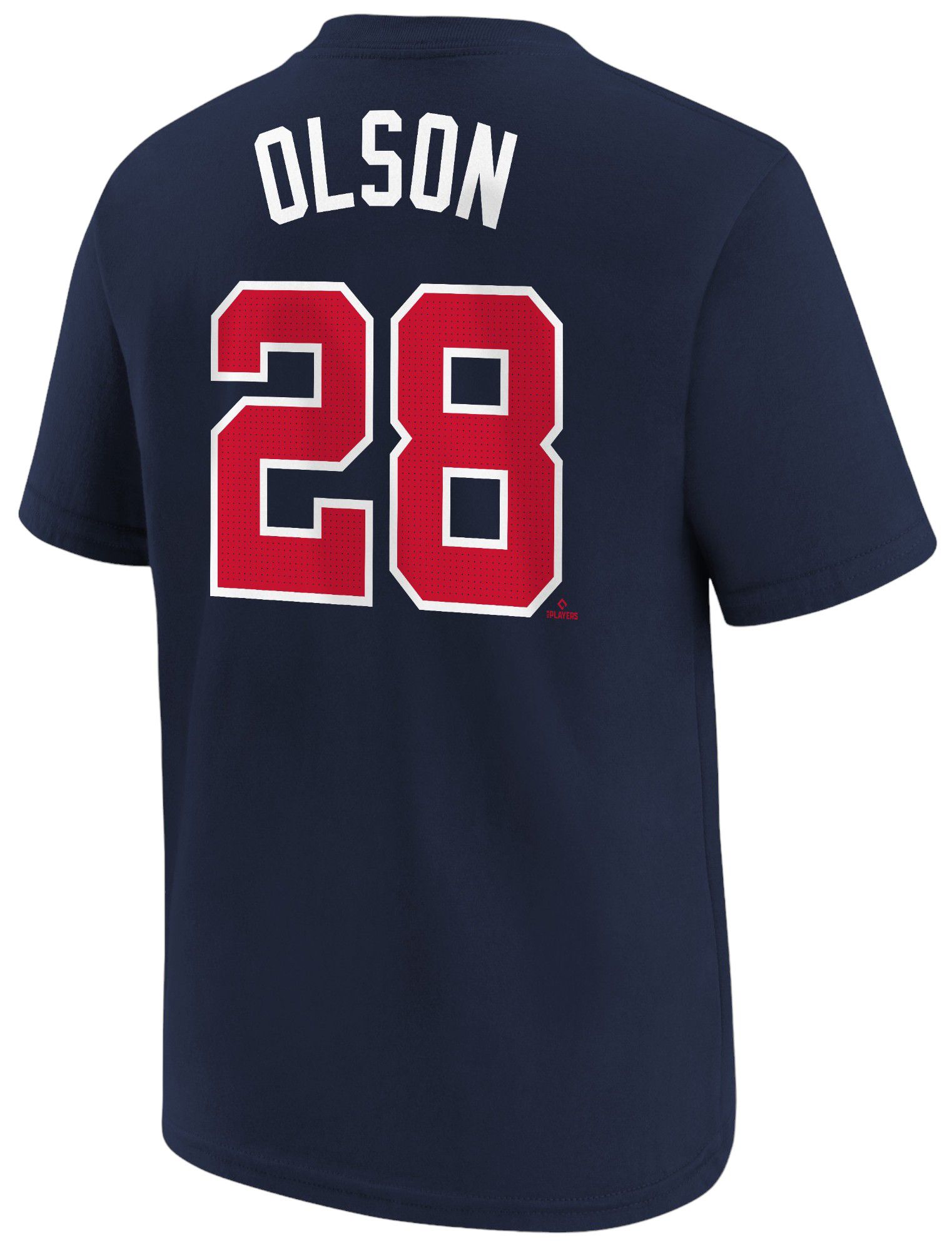 Nike Youth Atlanta Braves Matt Olson #28 Navy T-Shirt product image