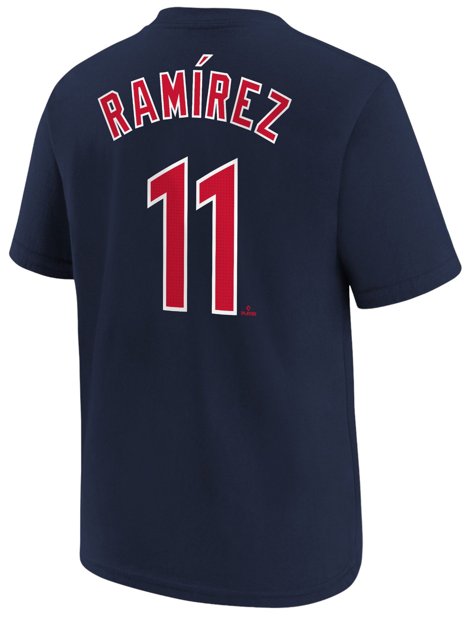 Nike Youth Cleveland Guardians José Ramírez #11 Navy Home T-Shirt product image