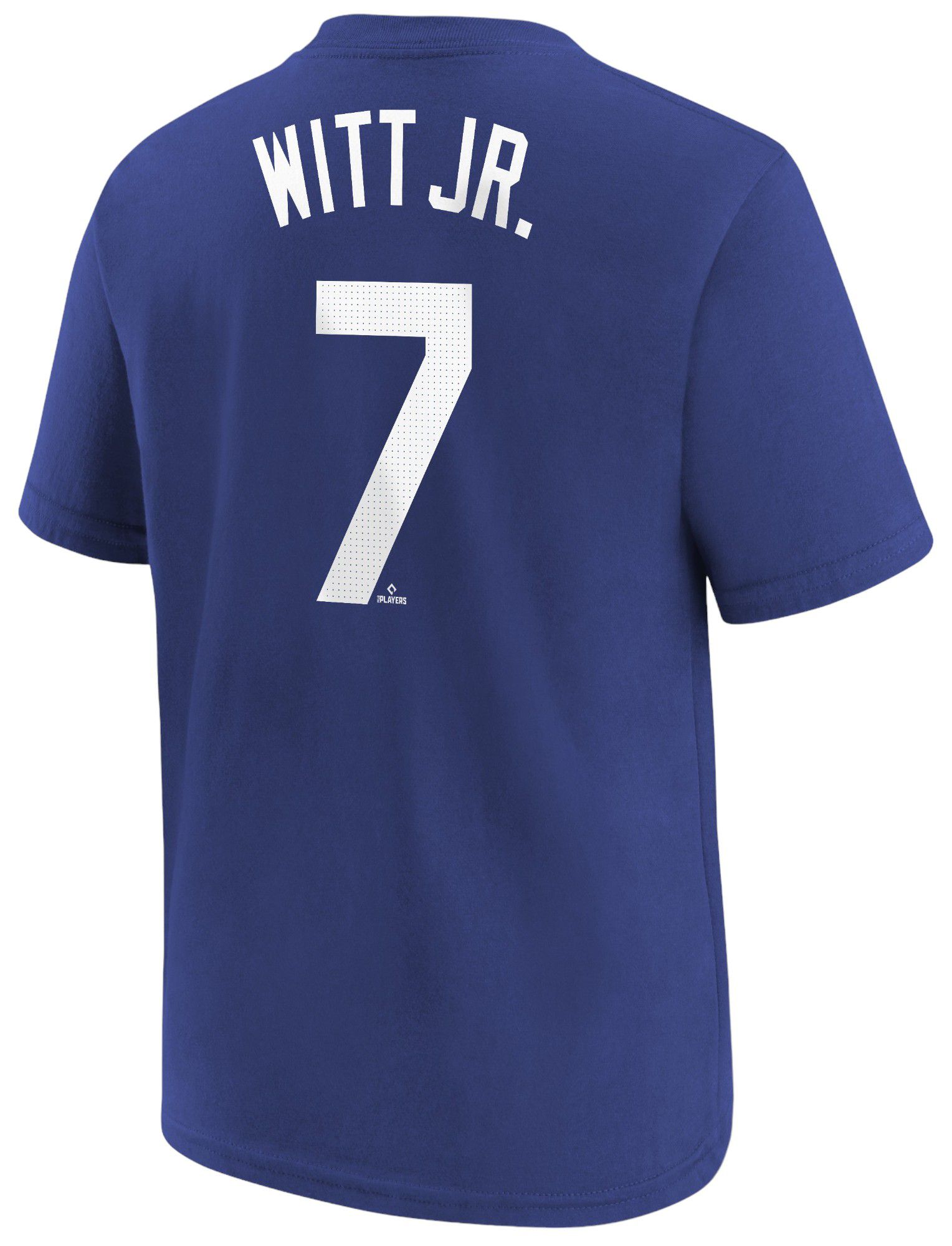 Nike Youth Kansas City Royals Bobby Witt Jr. #7 Blue Home T-Shirt product image