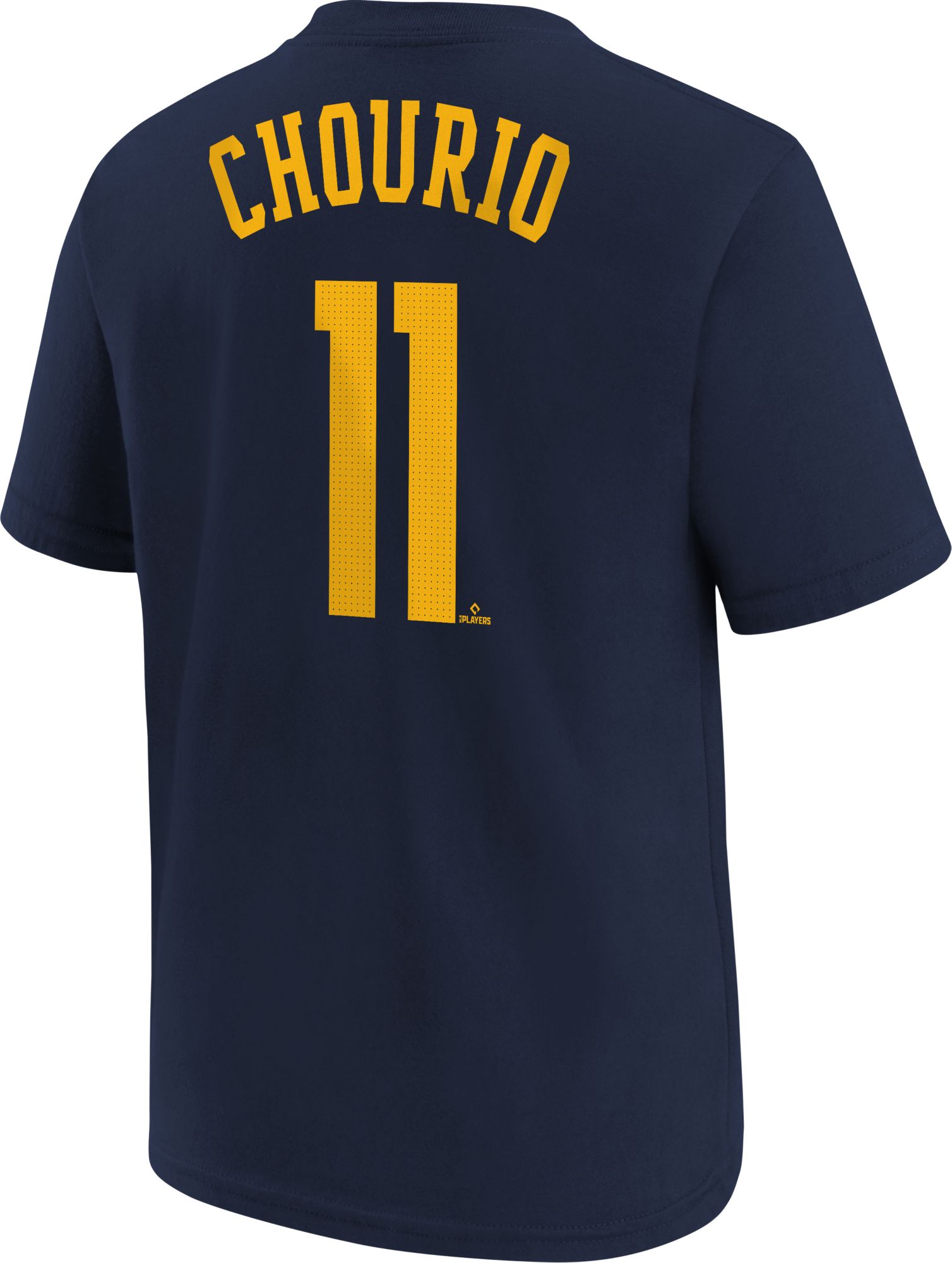 Nike Youth Milwaukee Brewers Jackson Chourio #11 Navy T-Shirt product image