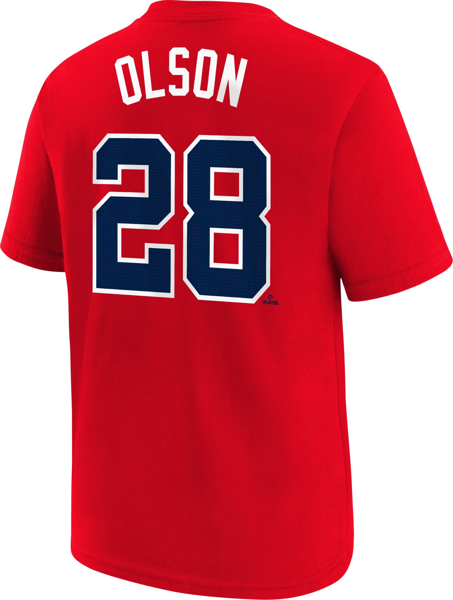 Nike Youth Atlanta Braves Matt Olson #28 Red T-Shirt product image